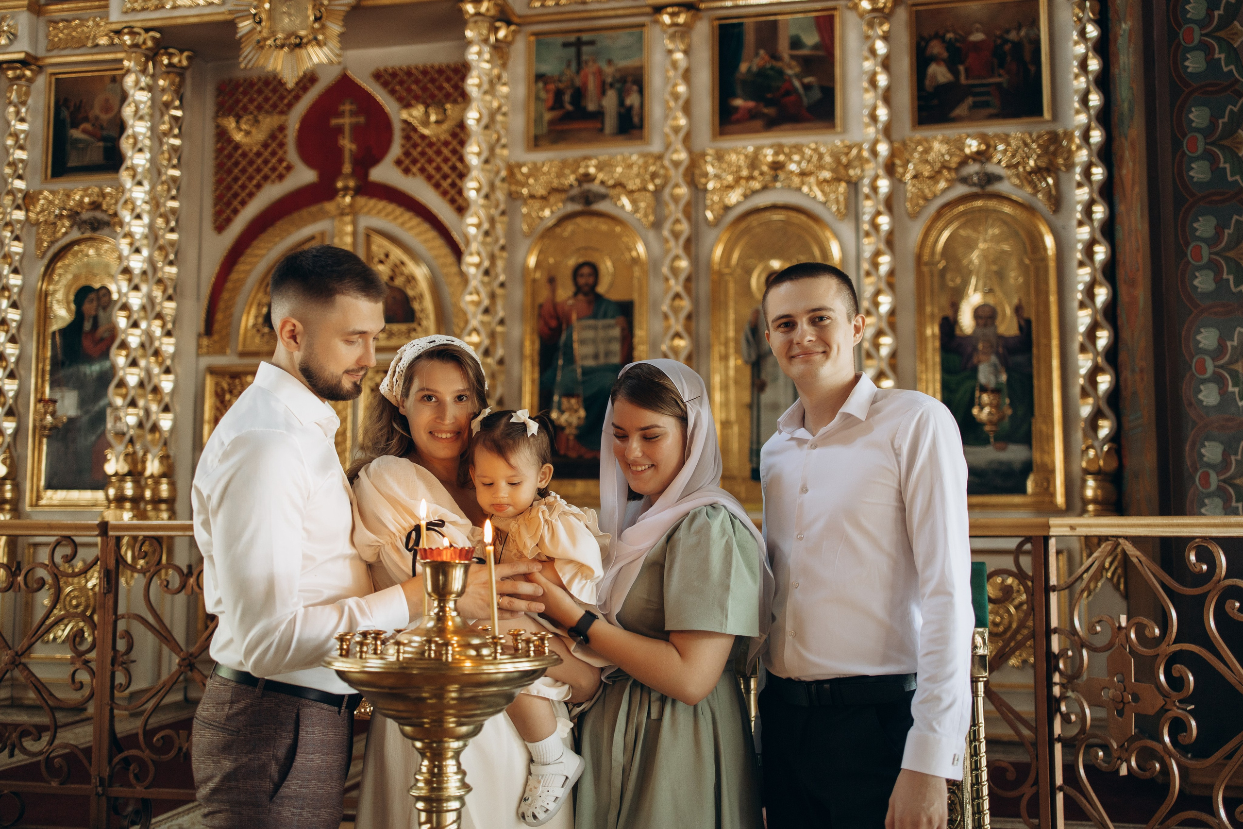 Крещение Стефании. Самый теплый фотограф в Краснодаре Рябоконь Ксения