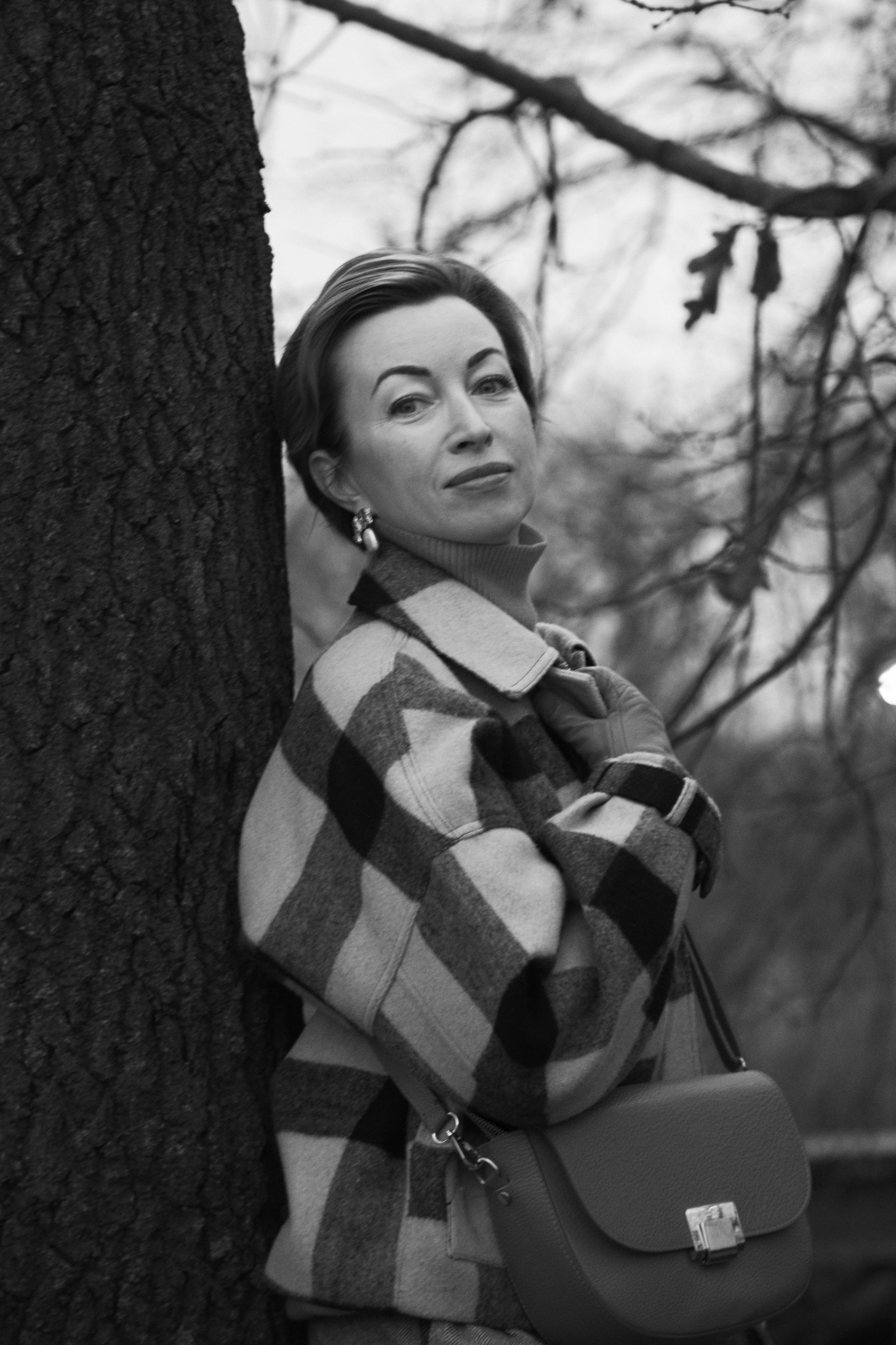 Фотосессия в сколковском парке с собакой. Анна Потявина. Фотограф Москва