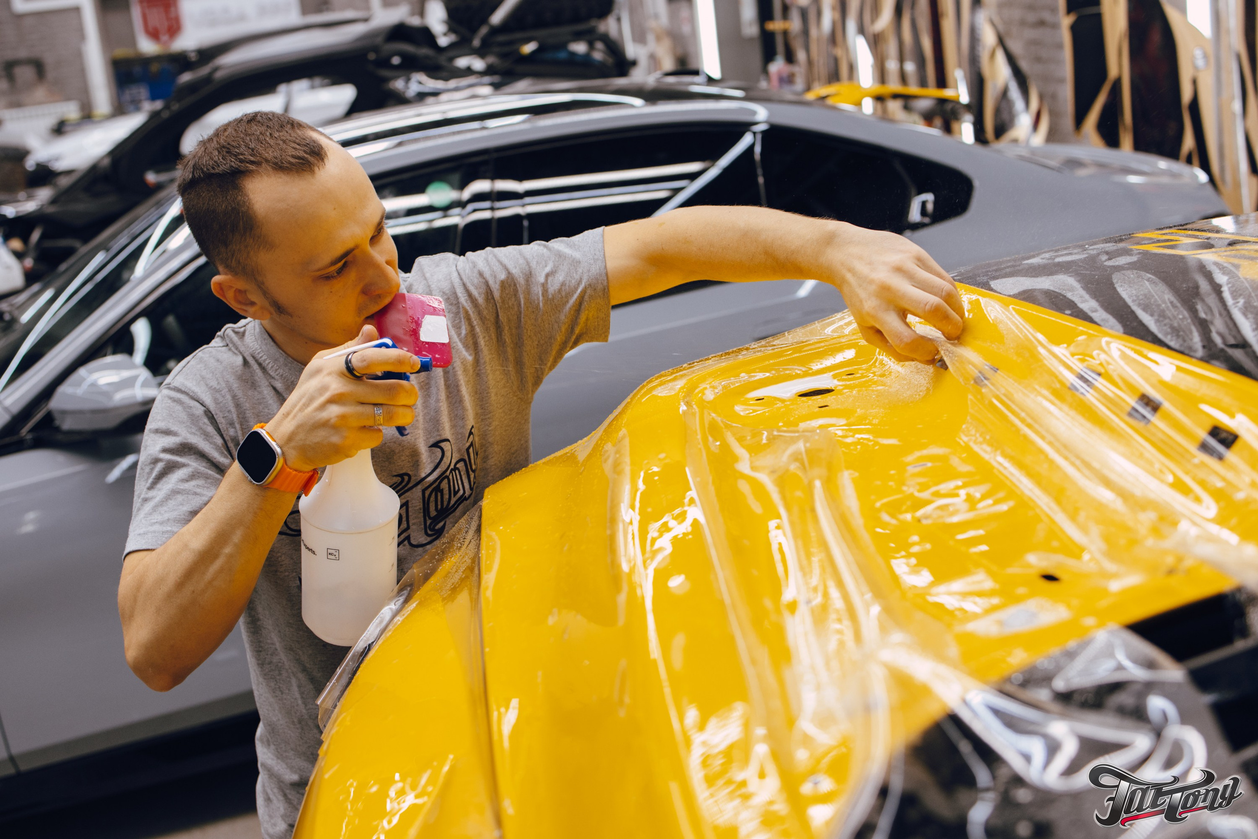 RAM TRX замена ремней безопасности и оклейка в полиуретан. DeLorein