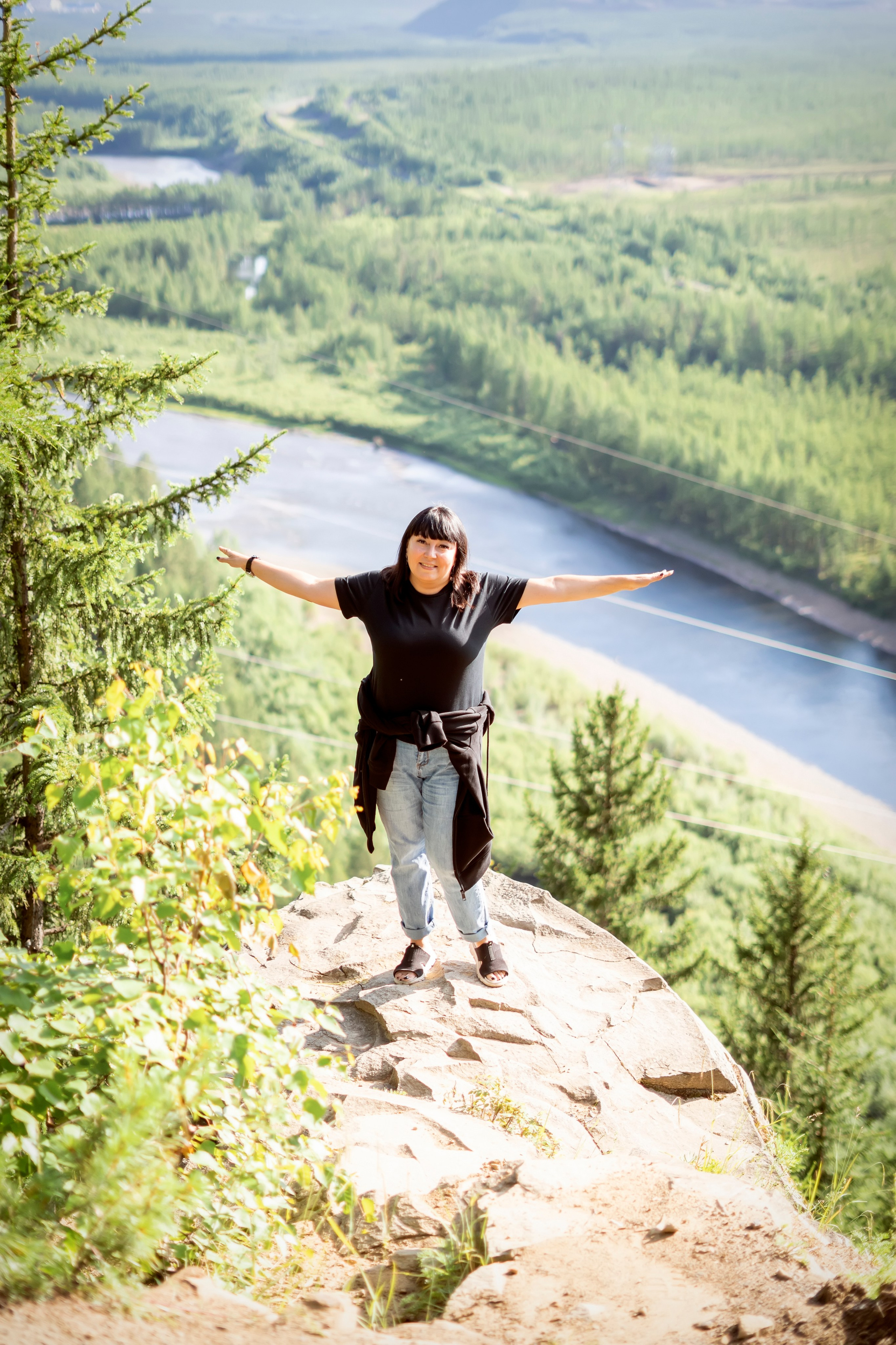 Летняя прогулка на АЯМовской скале. Семейный и детский фотограф в Хабаровске Анна Гриневич