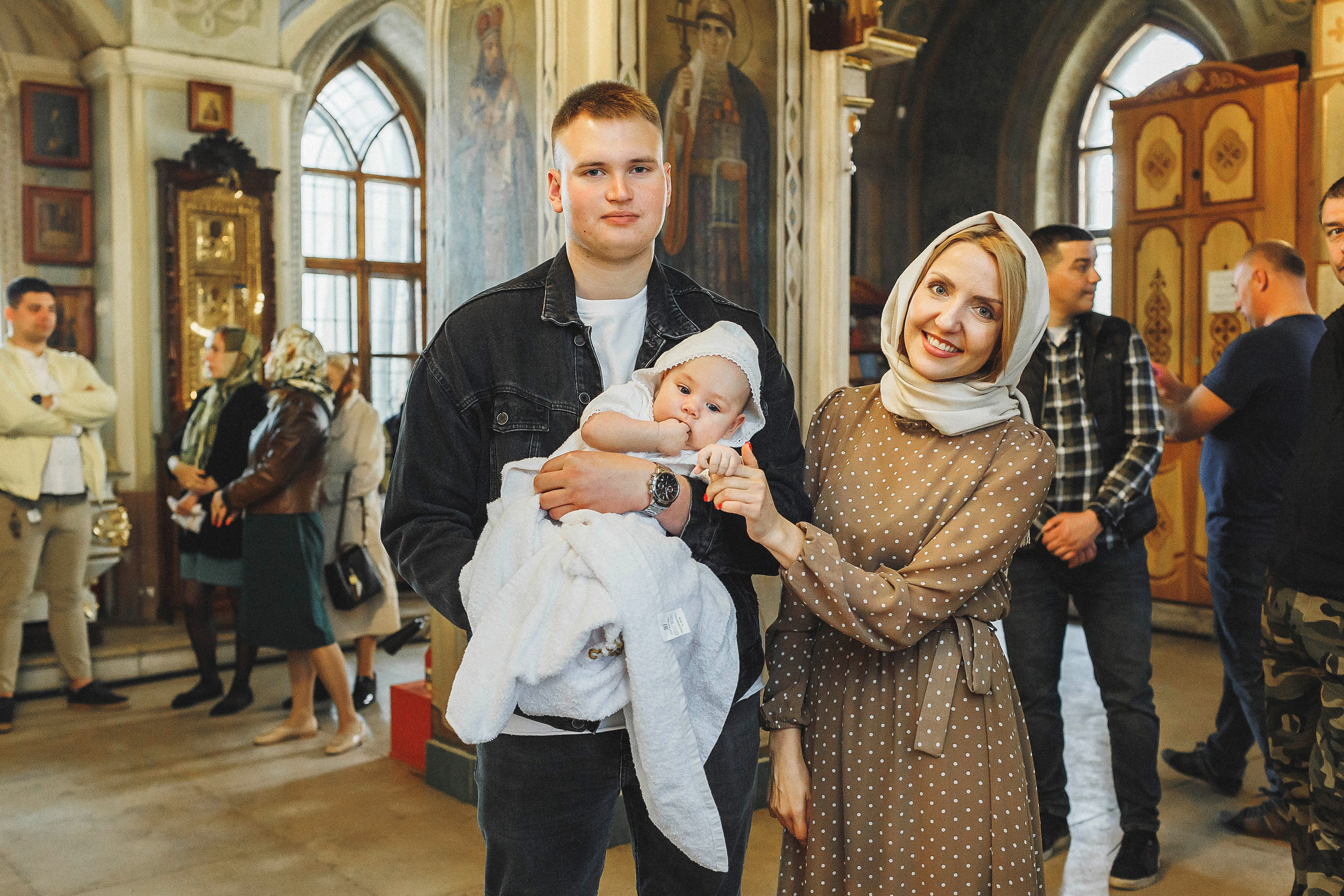 Таинство крещения в Люберцах и Москве. Фотограф в Москве и Люберцах Анна Ушакова