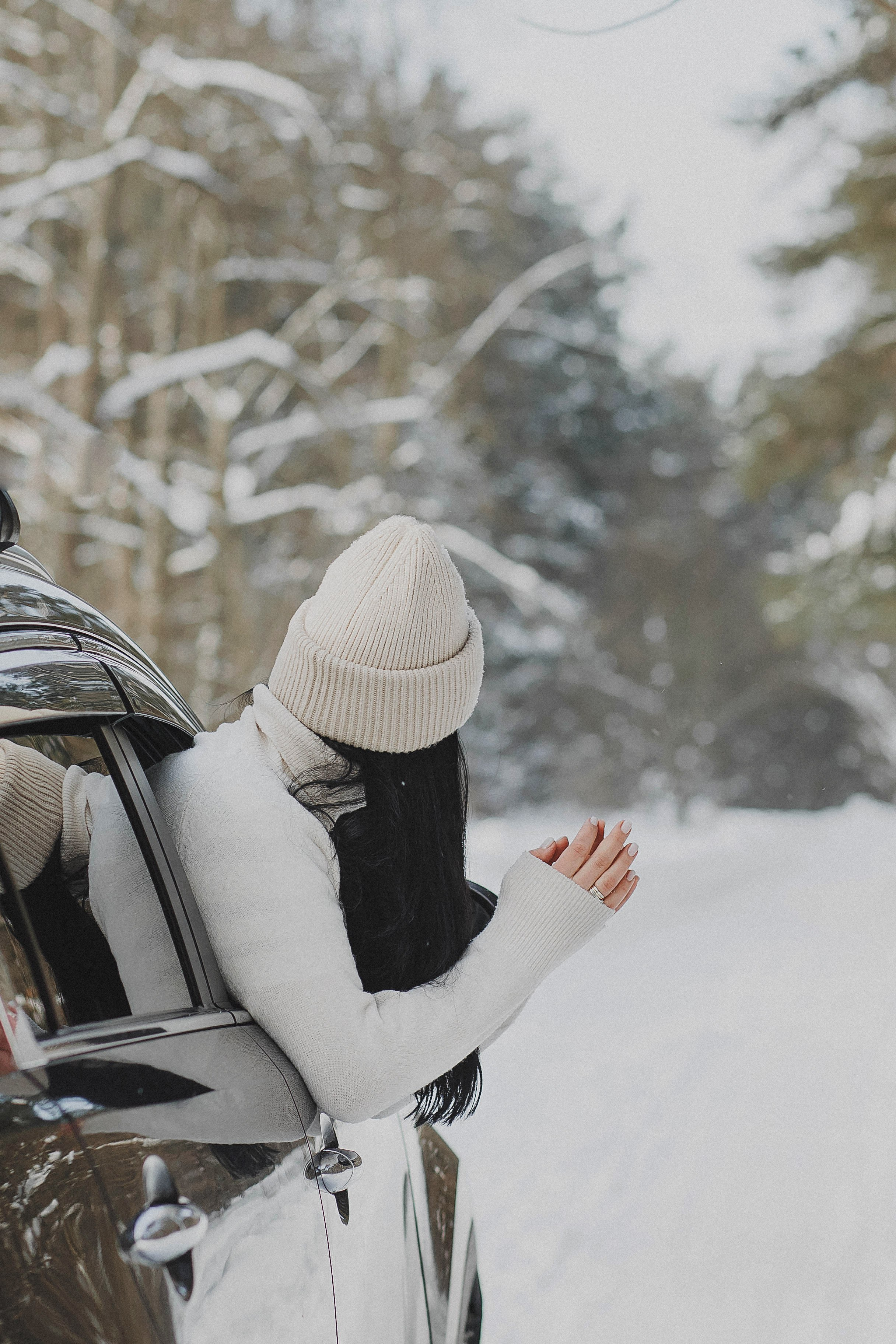 Фотосессия в зимнем лесу. Фотограф в Москве и Люберцах Анна Ушакова