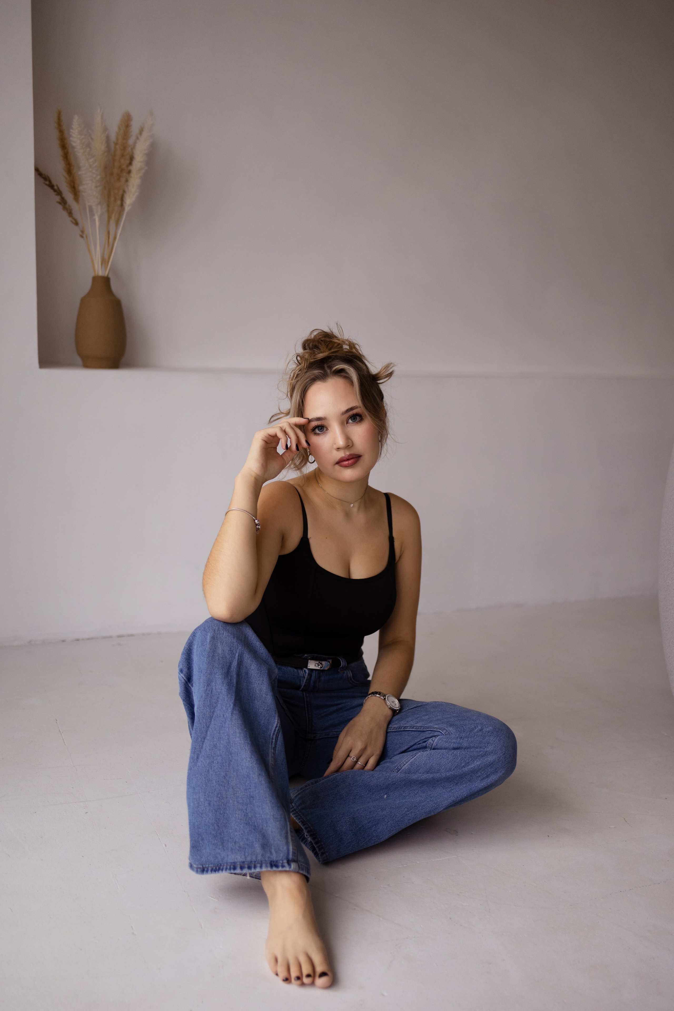 Женский студийный портрет (9.02.2025) г. Обнинск (Калужская обл.). Надежда Стар семейный и церковный фотограф в Жукове и Калужской области