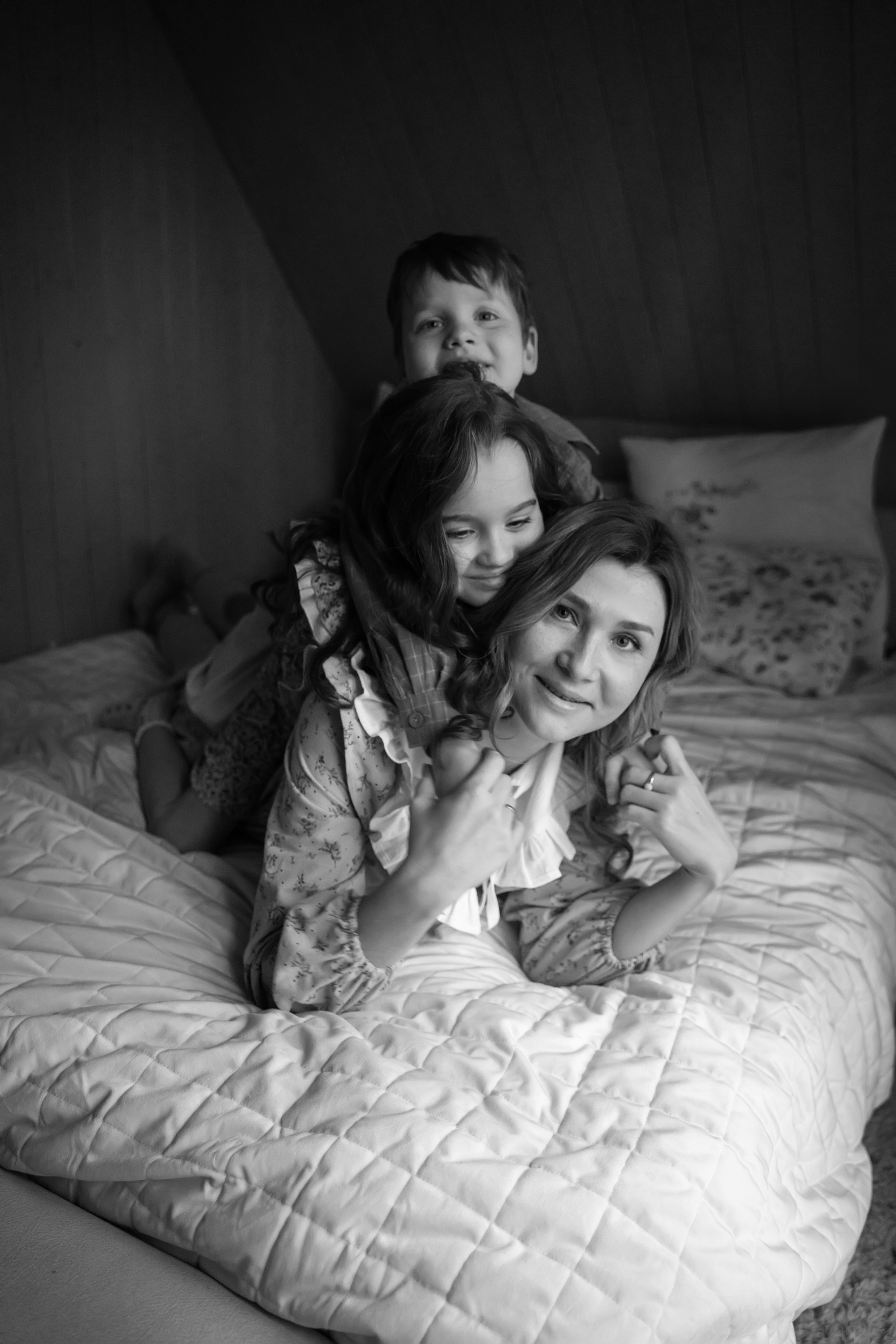 Маша и детки. Фотограф Мария Орлова