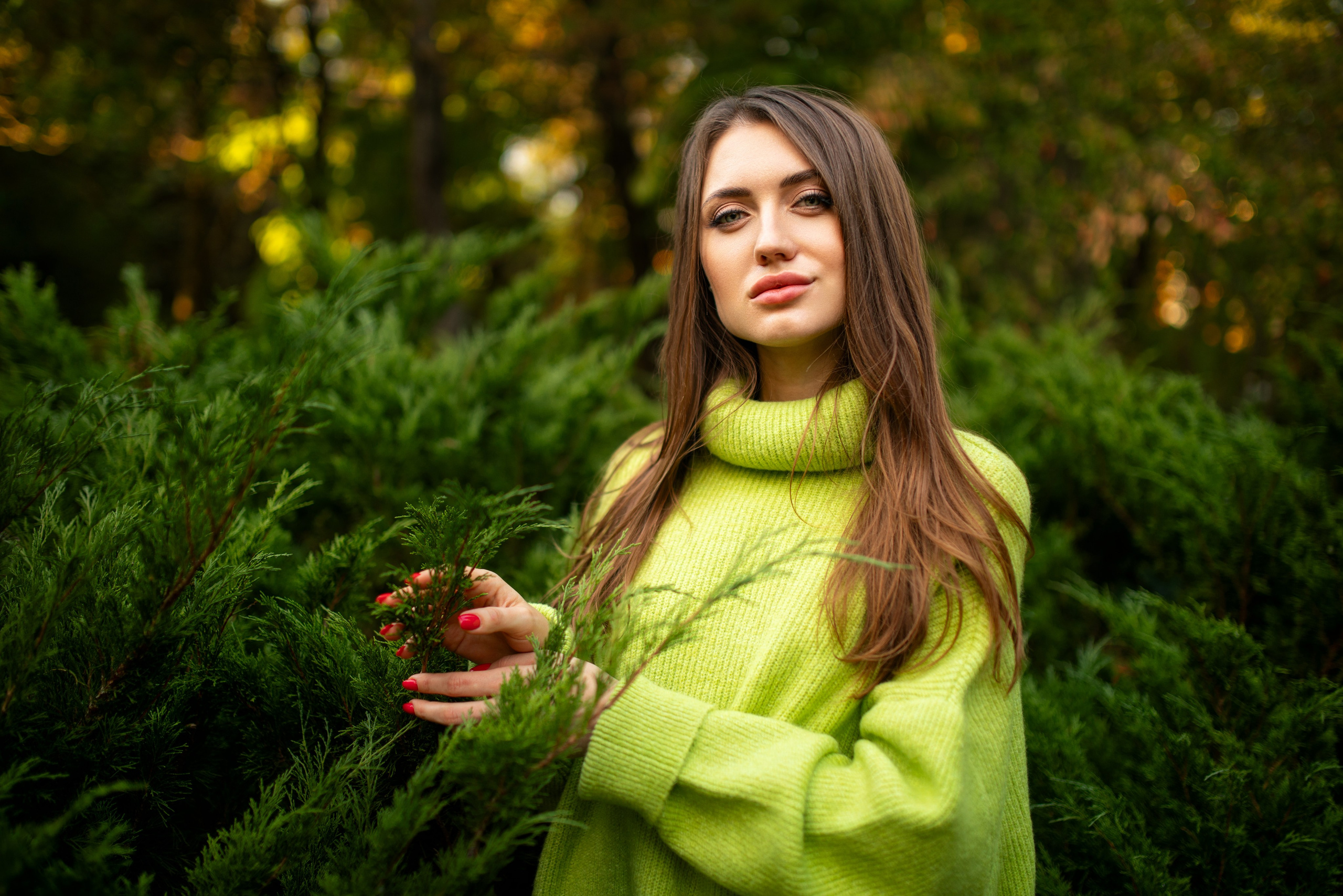 Осенняя съемка с Анастасией в парке в формате для «себя»