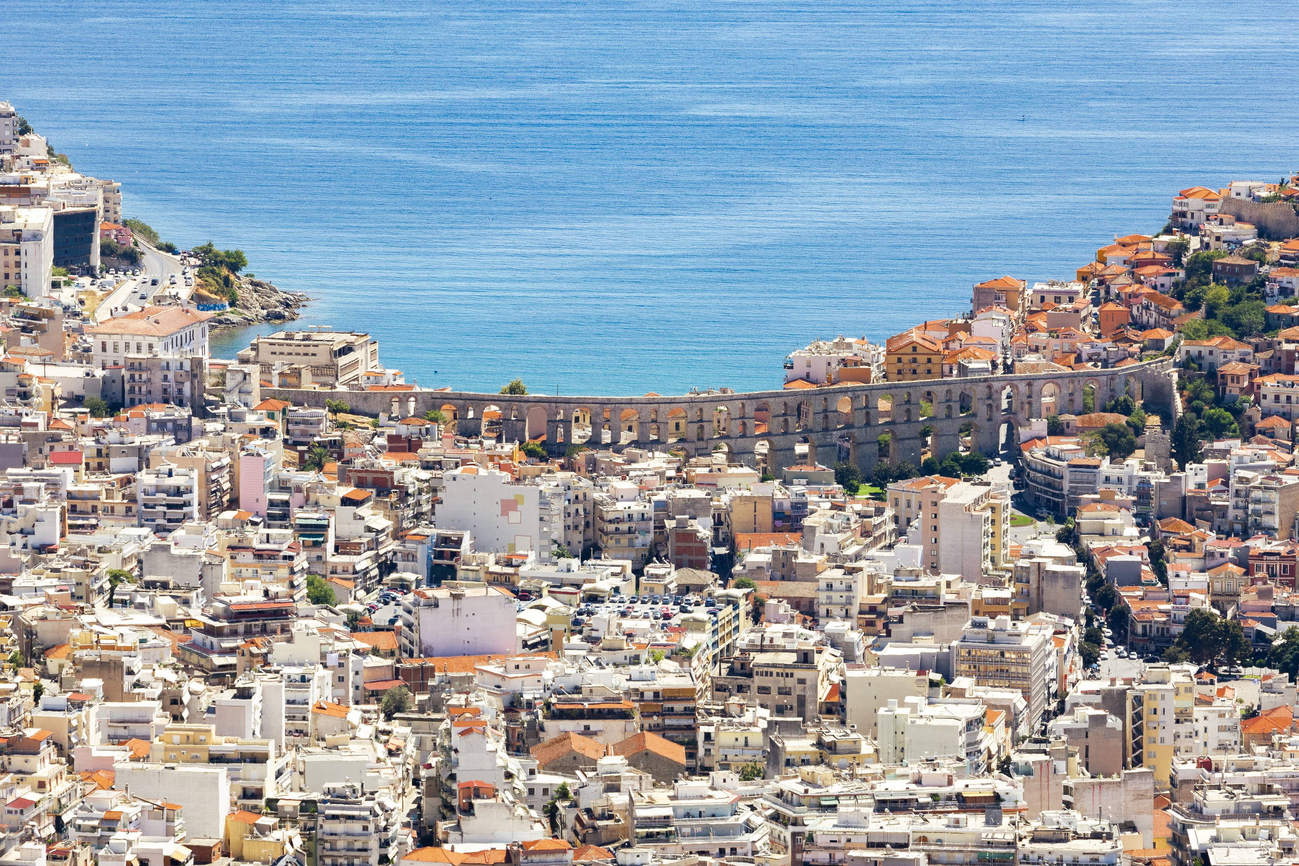 Кавала. Фото департамент круизного лайнера Астория Гранде