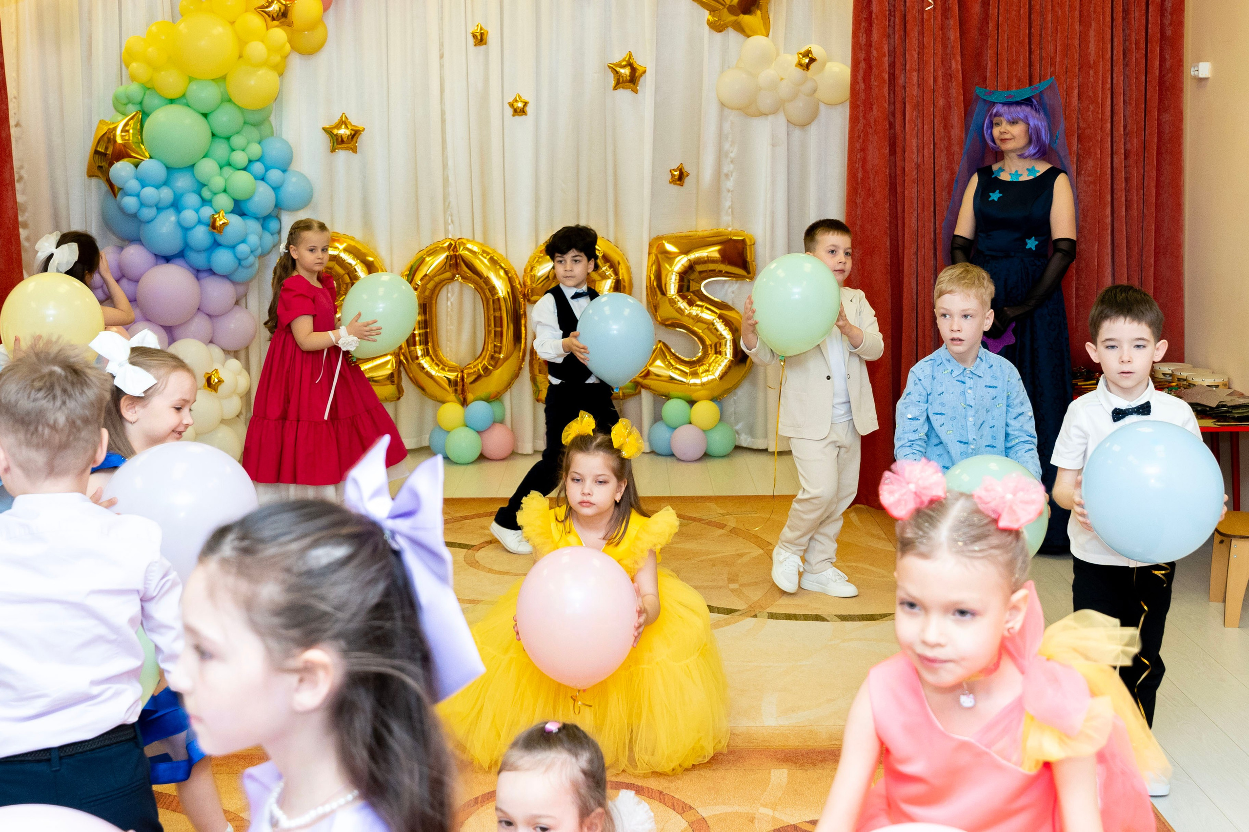 Выпускные в саду. Фотограф Юлия Попова