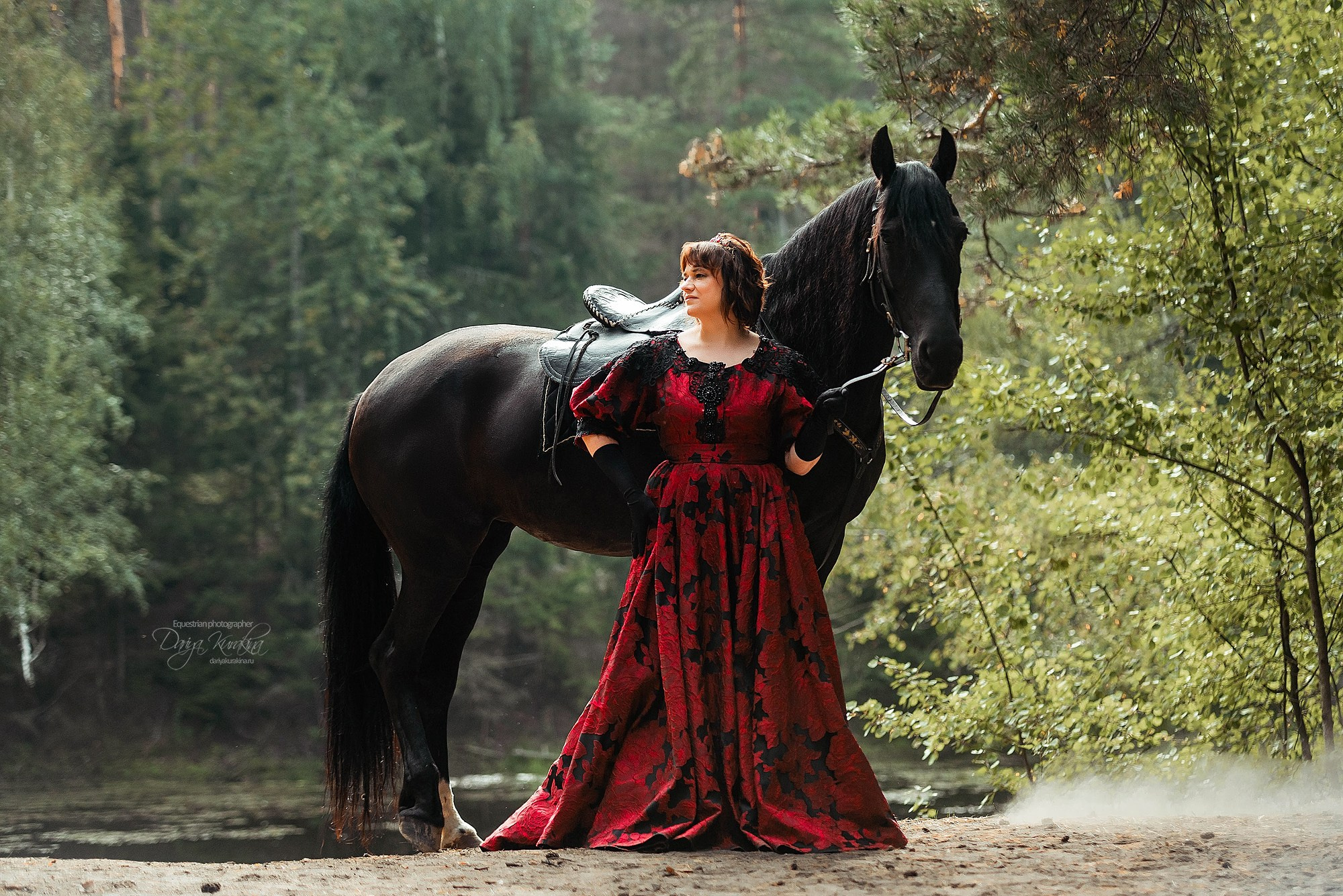 Екатерина и Пенка. Конный фотограф Куракина Дарья • Фотосессии с лошадьми