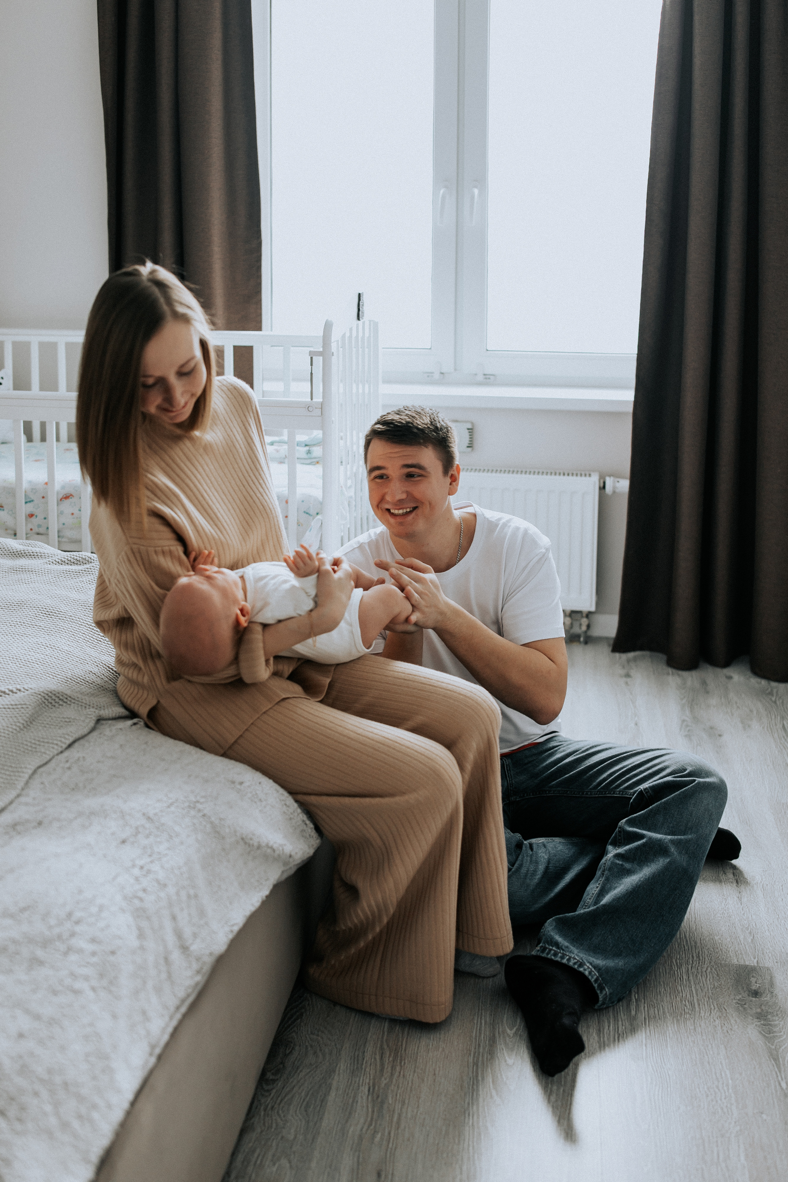 Мама, папа и Миша. Фотограф в Тюмени Пушкарева Анастасия