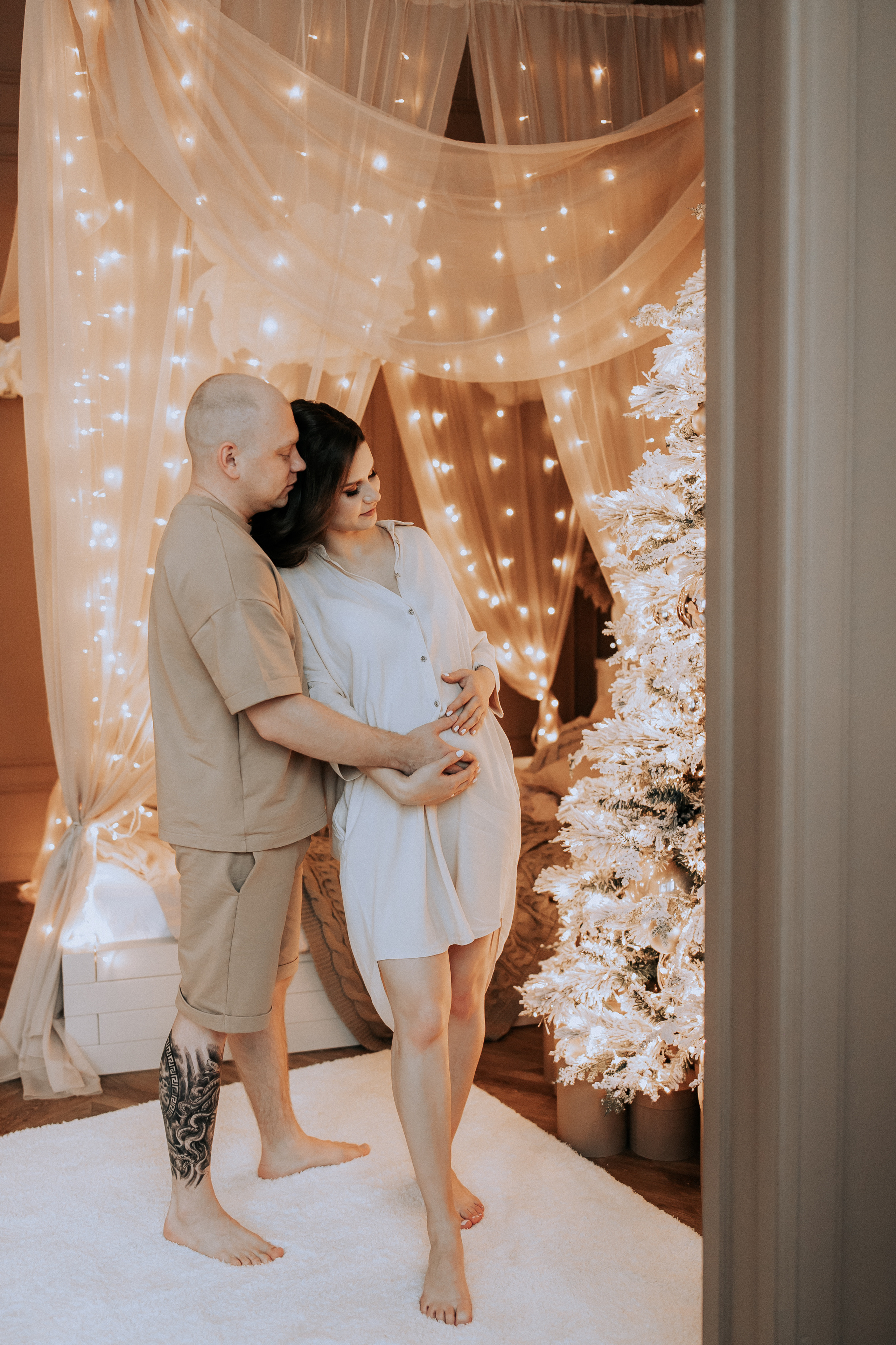 Олег и Елена в ожидании. Фотограф в Тюмени Пушкарева Анастасия