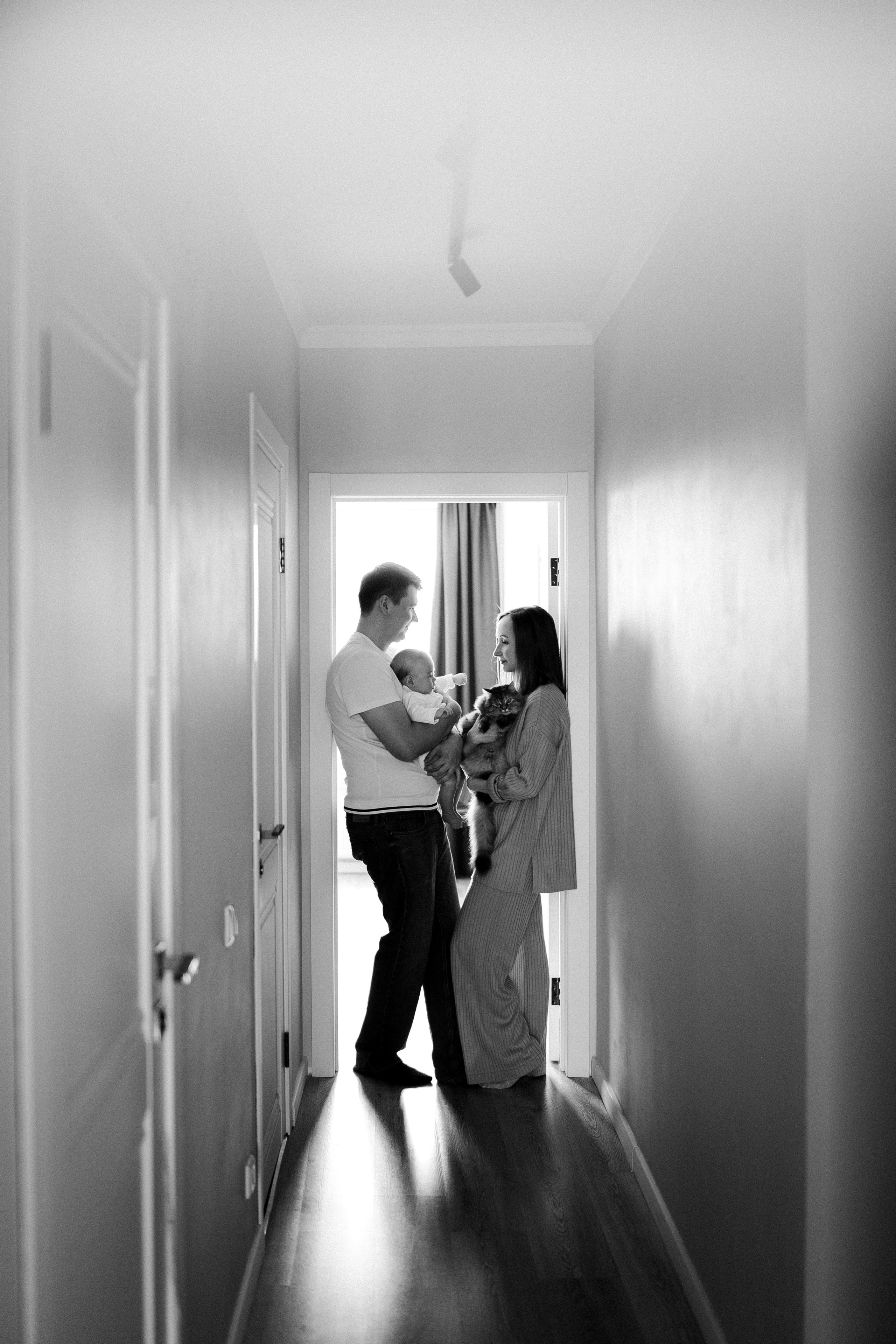 Мама, папа и Миша. Фотограф в Тюмени Пушкарева Анастасия