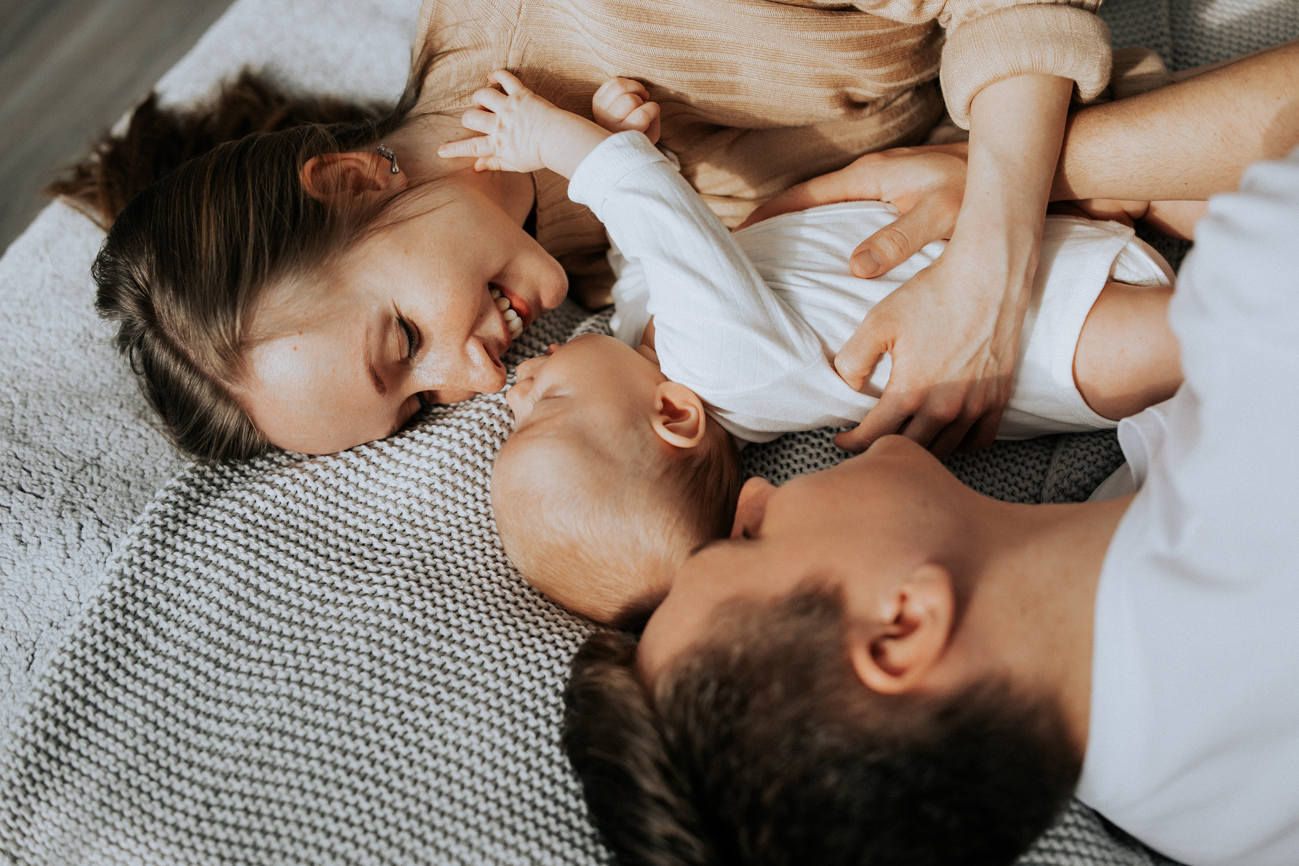 Мама, папа и Миша. Фотограф в Тюмени Пушкарева Анастасия