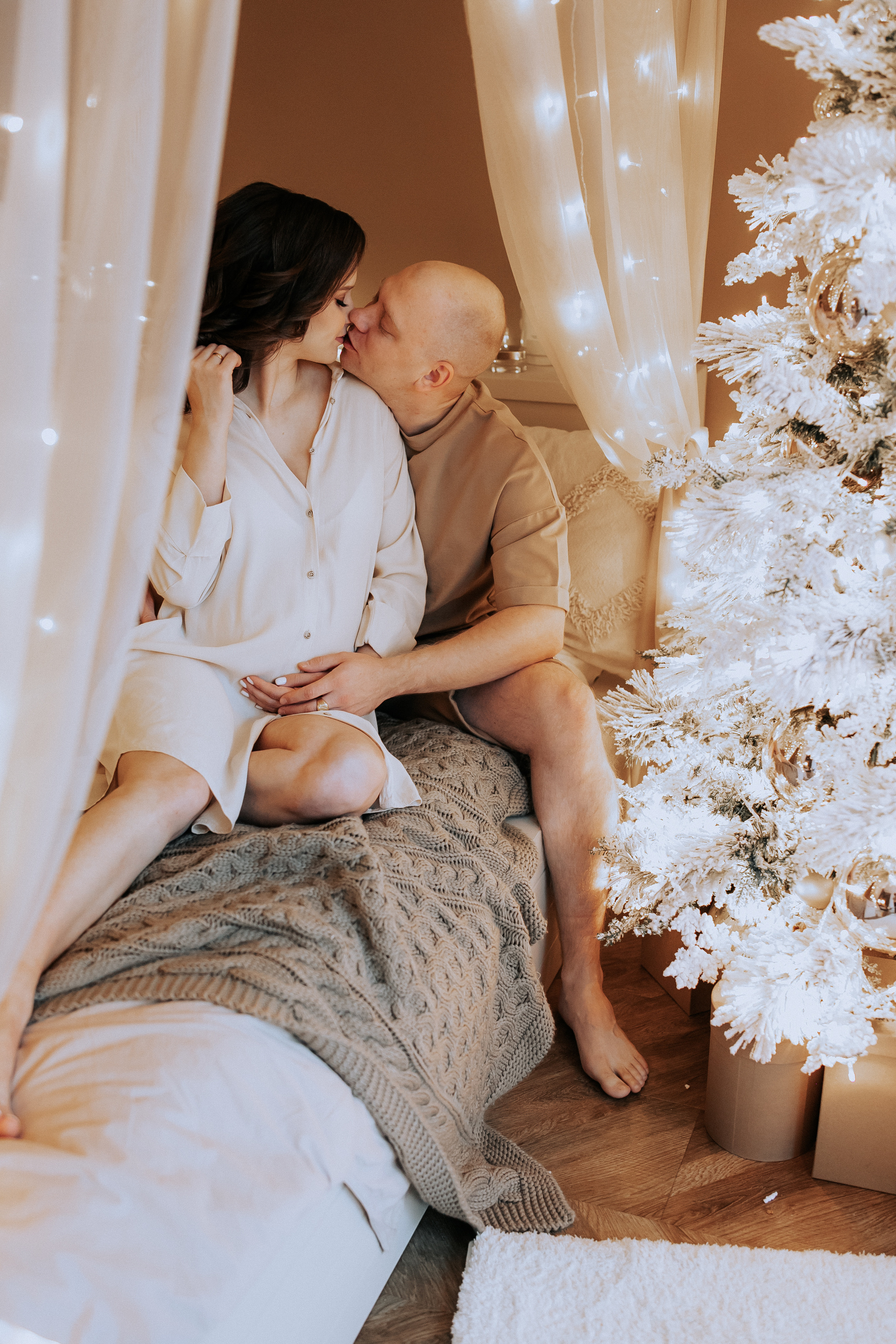 Олег и Елена в ожидании. Фотограф в Тюмени Пушкарева Анастасия