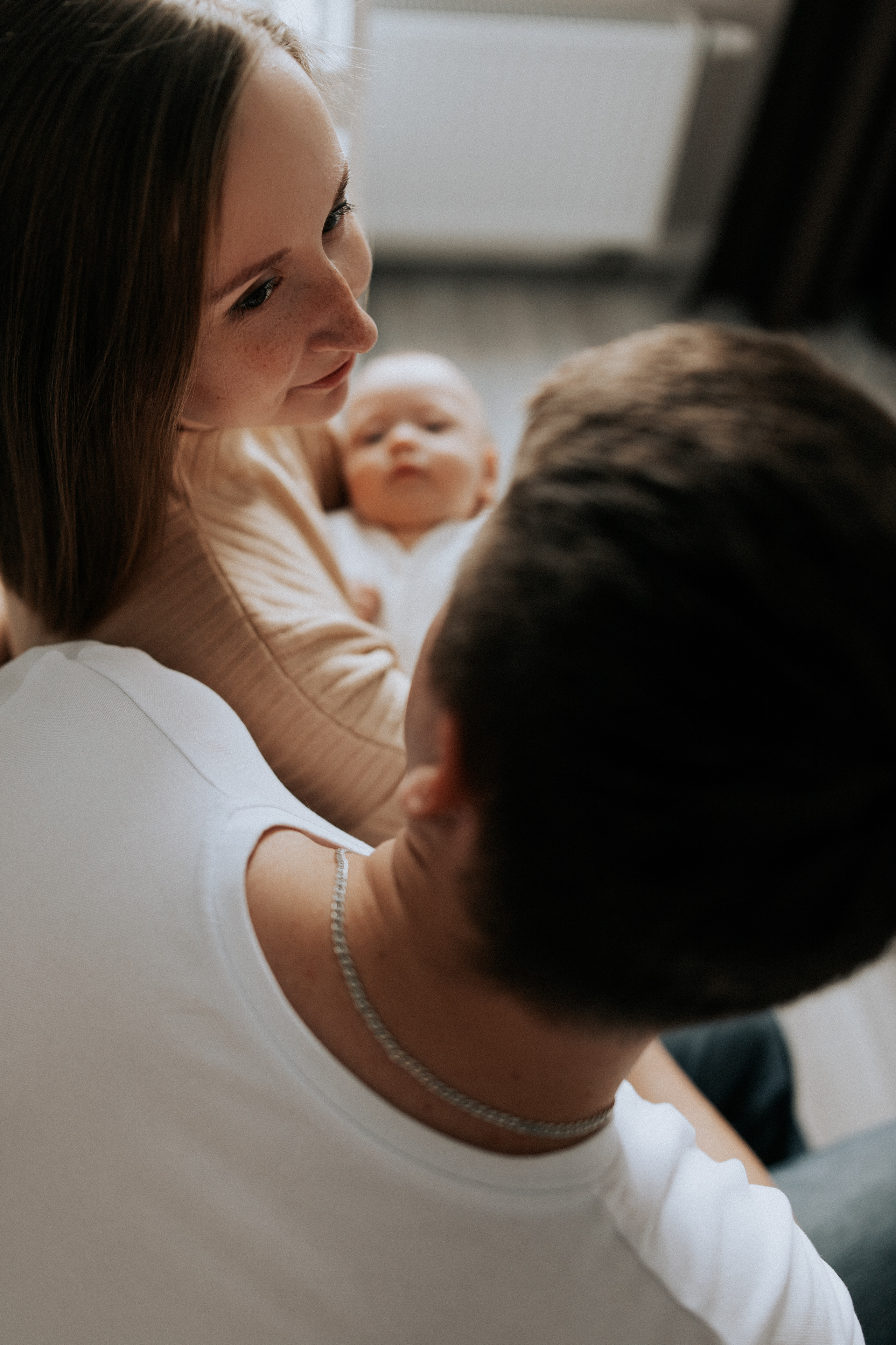 Мама, папа и Миша. Фотограф в Тюмени Пушкарева Анастасия