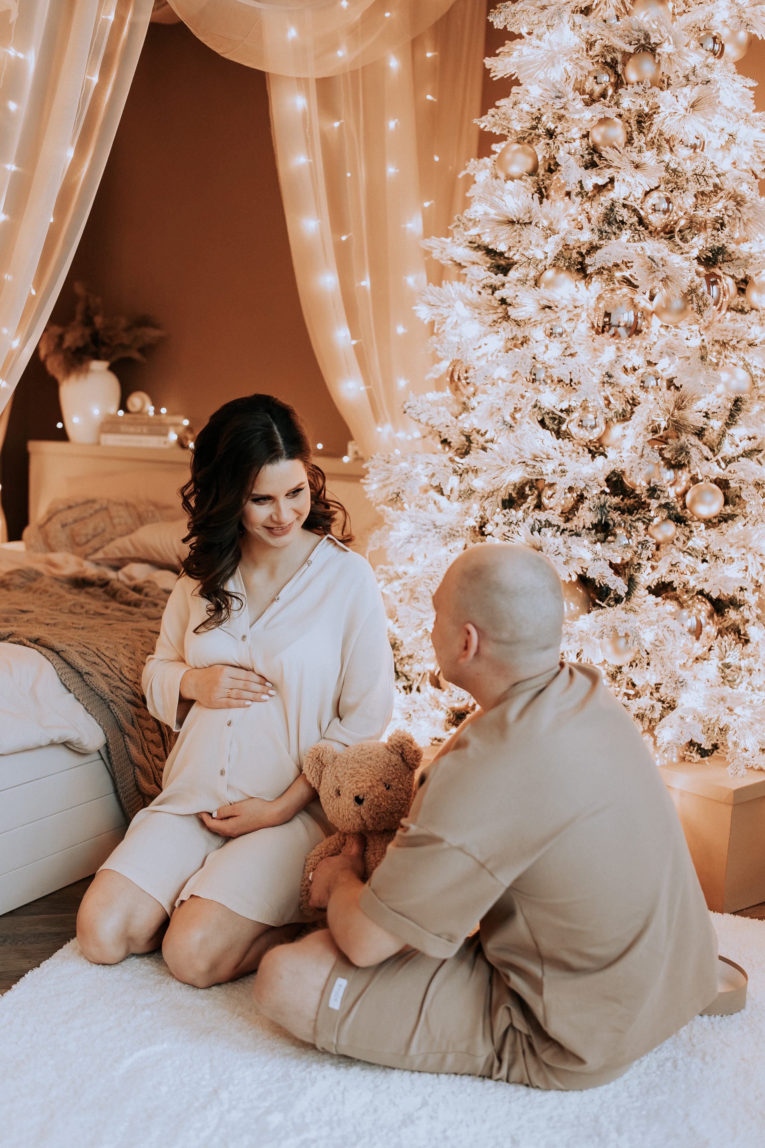 Олег и Елена в ожидании. Фотограф в Тюмени Пушкарева Анастасия