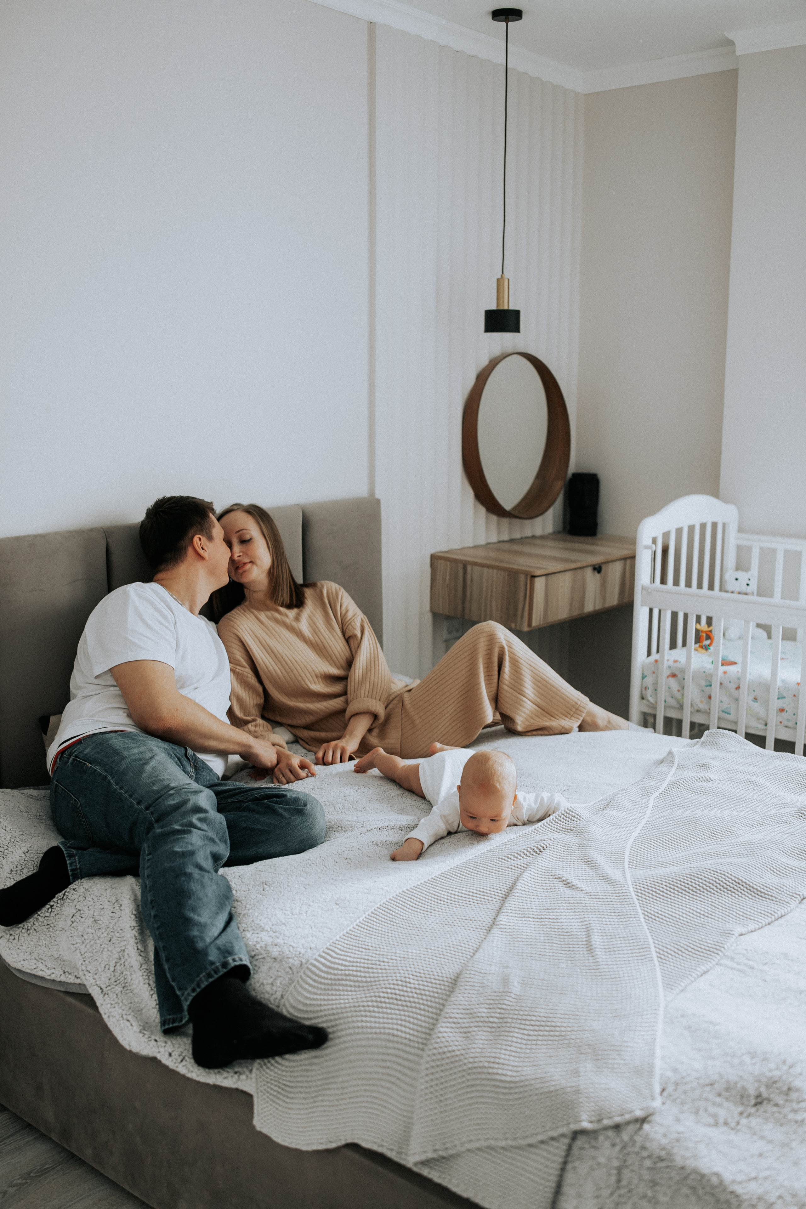 Мама, папа и Миша. Фотограф в Тюмени Пушкарева Анастасия