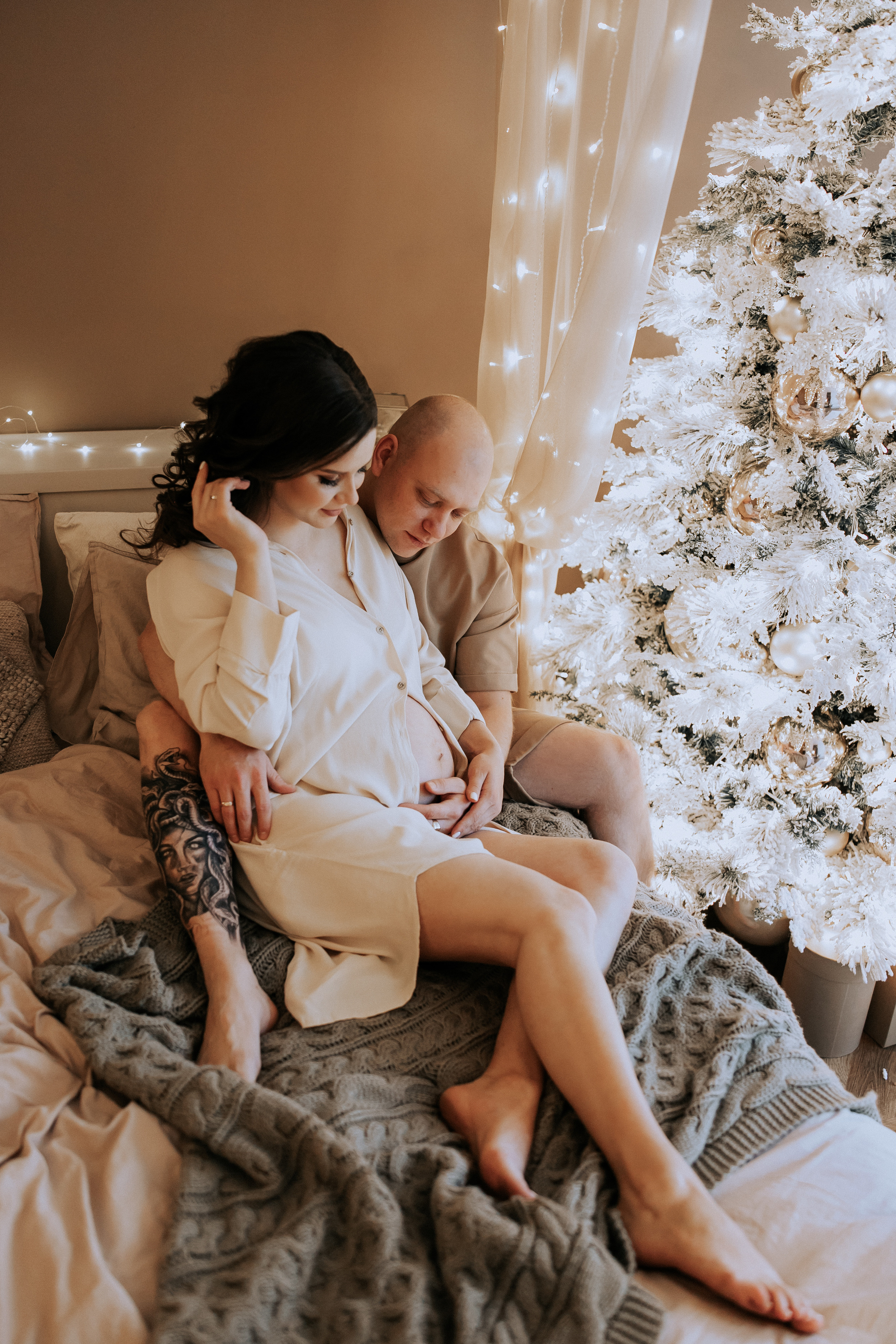 Олег и Елена в ожидании. Фотограф в Тюмени Пушкарева Анастасия