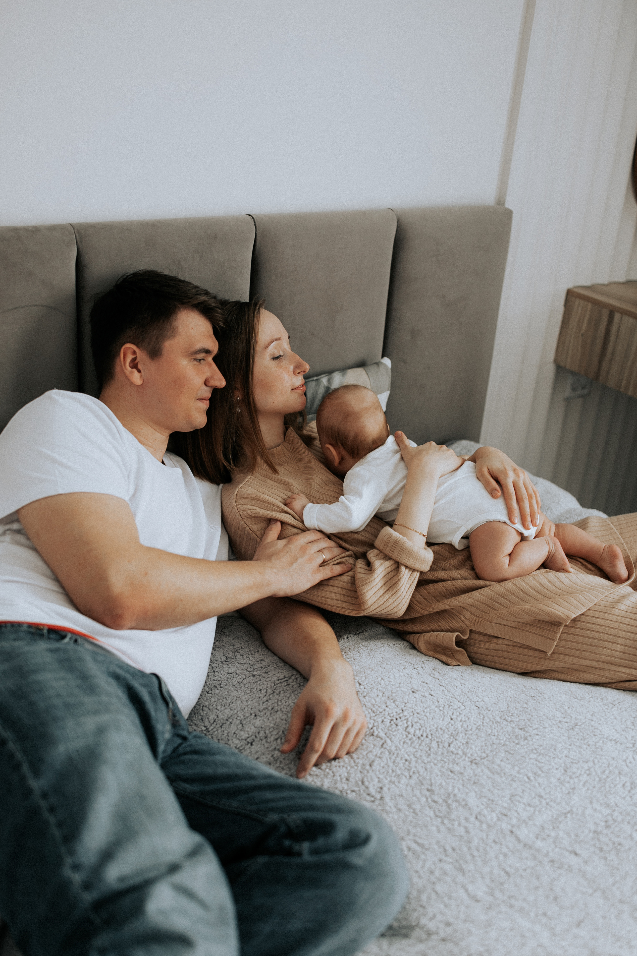 Мама, папа и Миша. Фотограф в Тюмени Пушкарева Анастасия