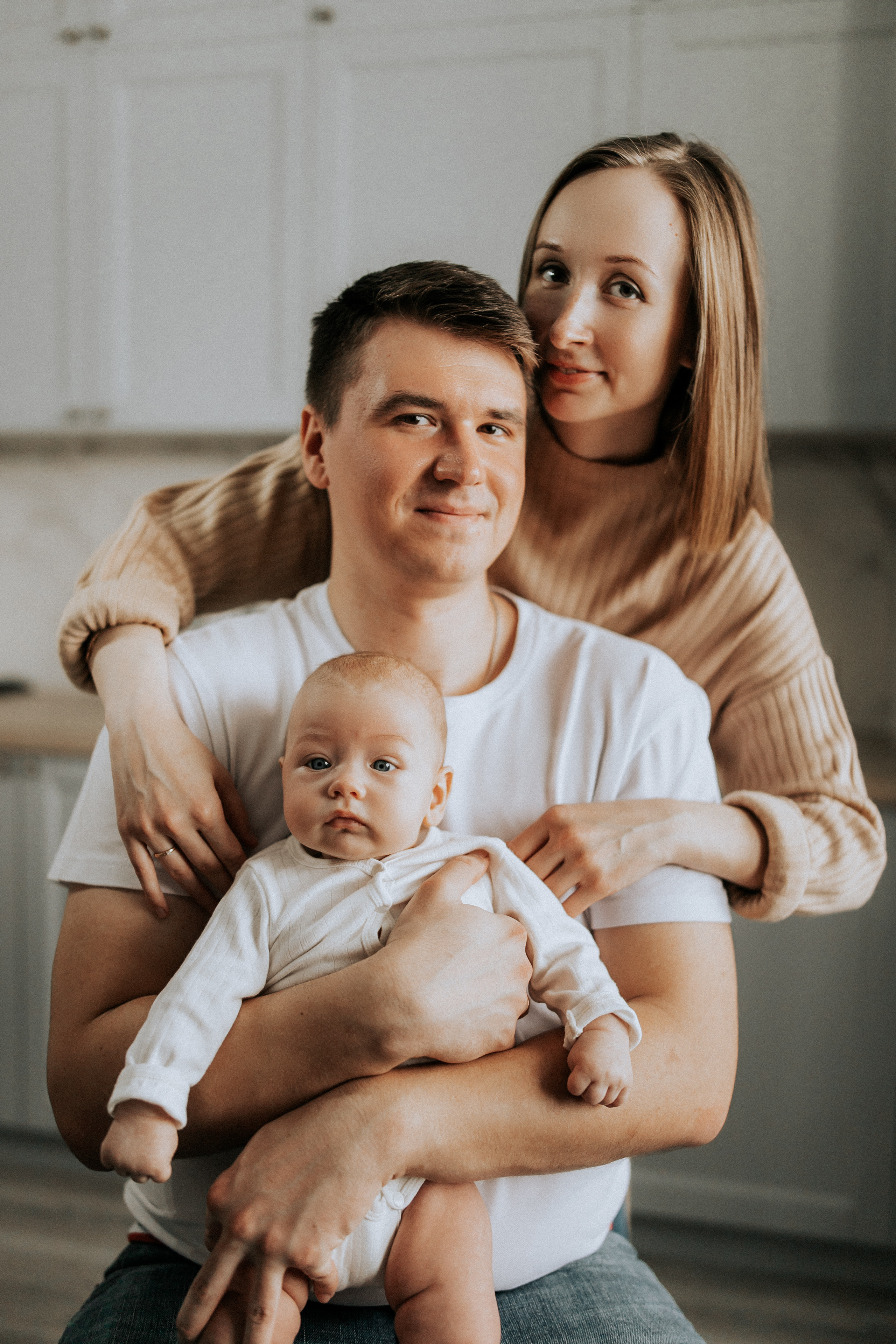 Мама, папа и Миша. Фотограф в Тюмени Пушкарева Анастасия