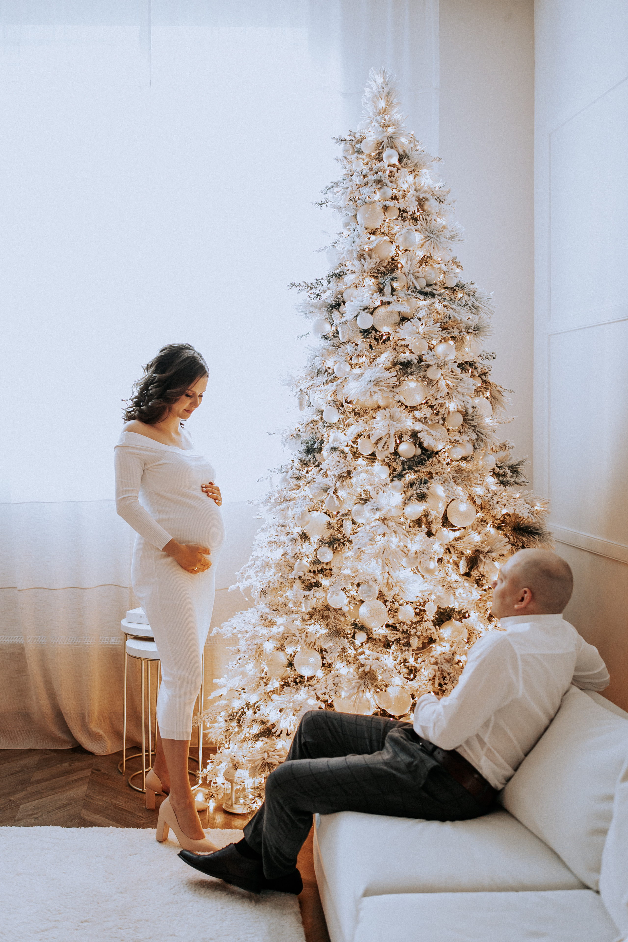 Олег и Елена в ожидании. Фотограф в Тюмени Пушкарева Анастасия