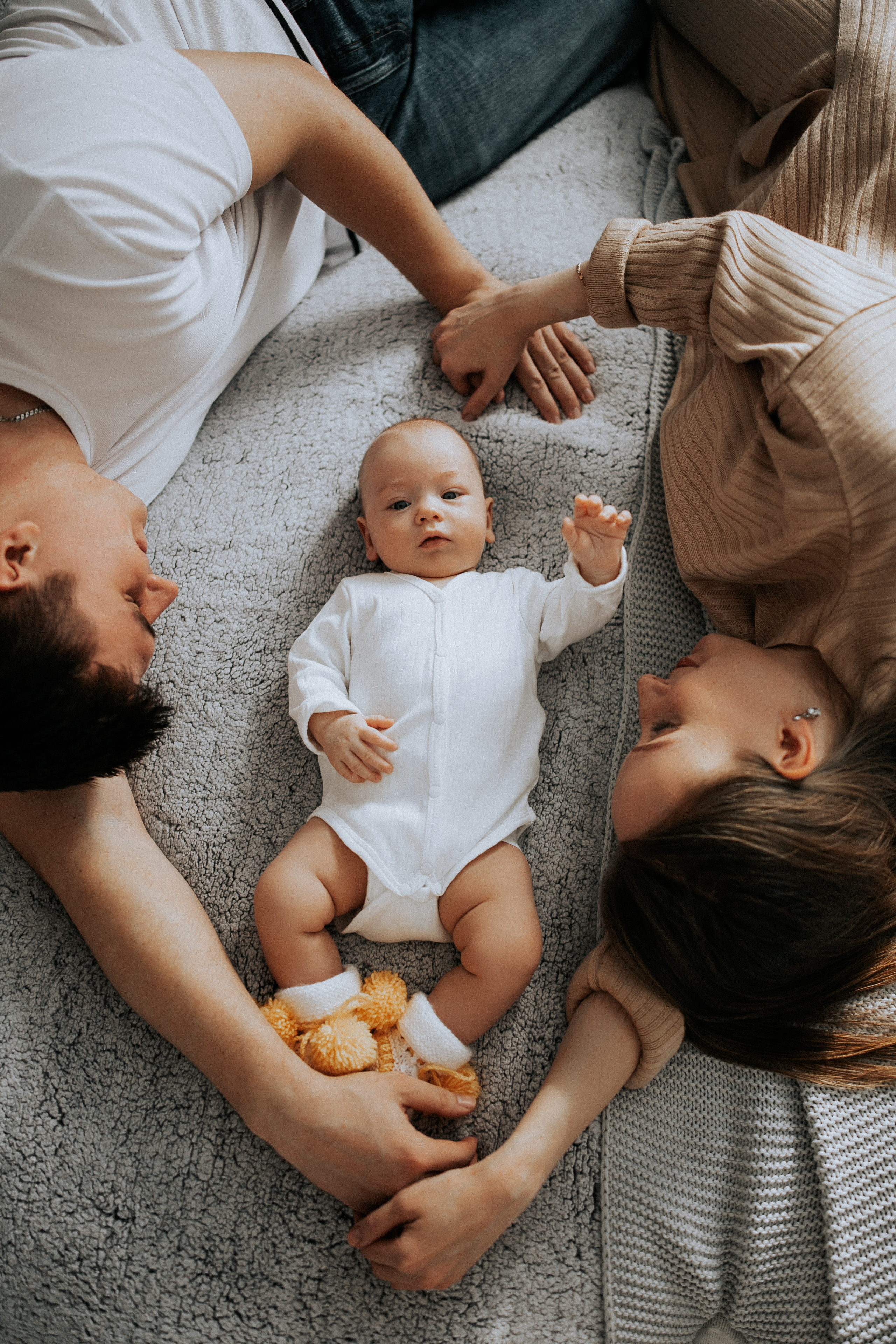 Мама, папа и Миша. Фотограф в Тюмени Пушкарева Анастасия