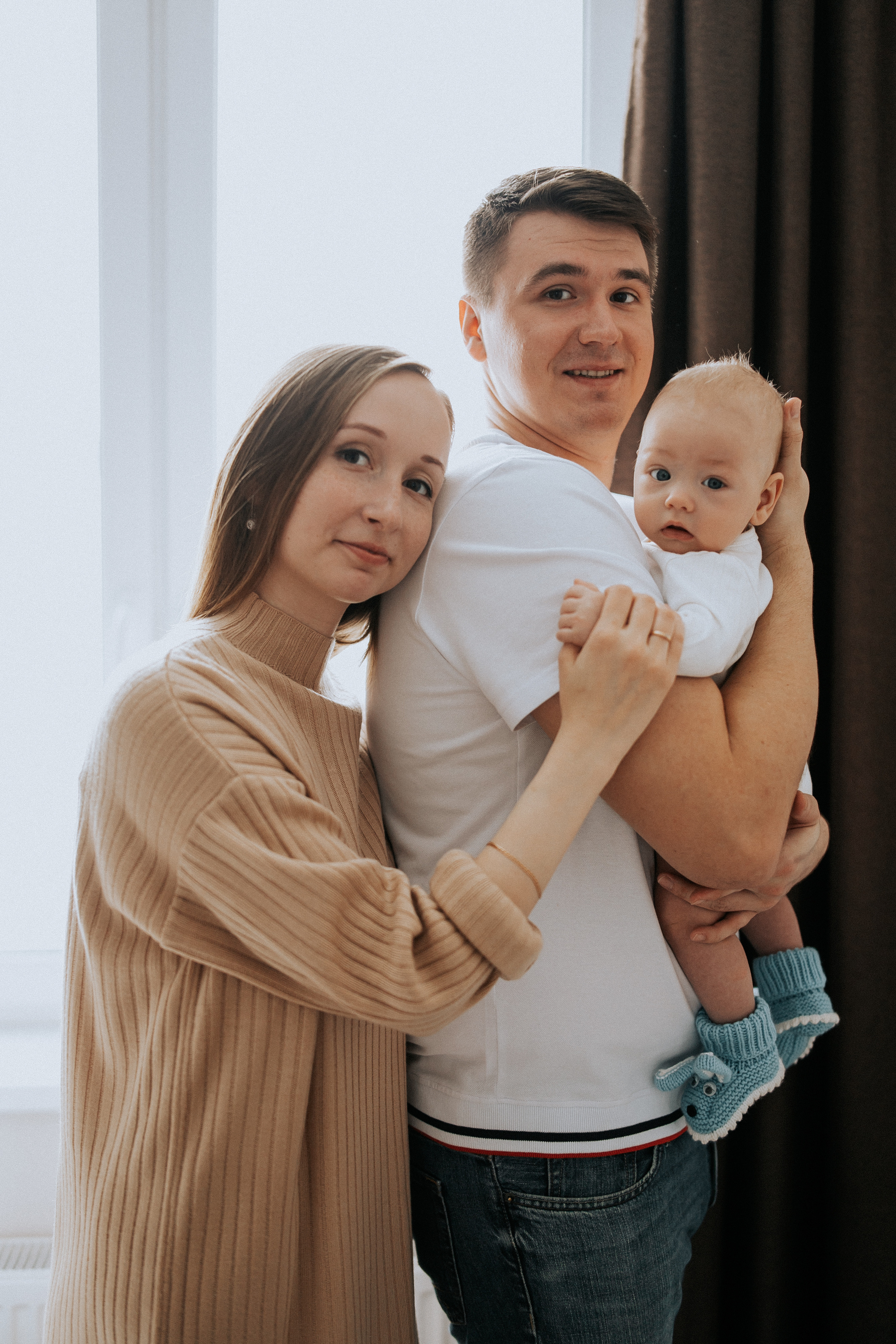 Мама, папа и Миша. Фотограф в Тюмени Пушкарева Анастасия