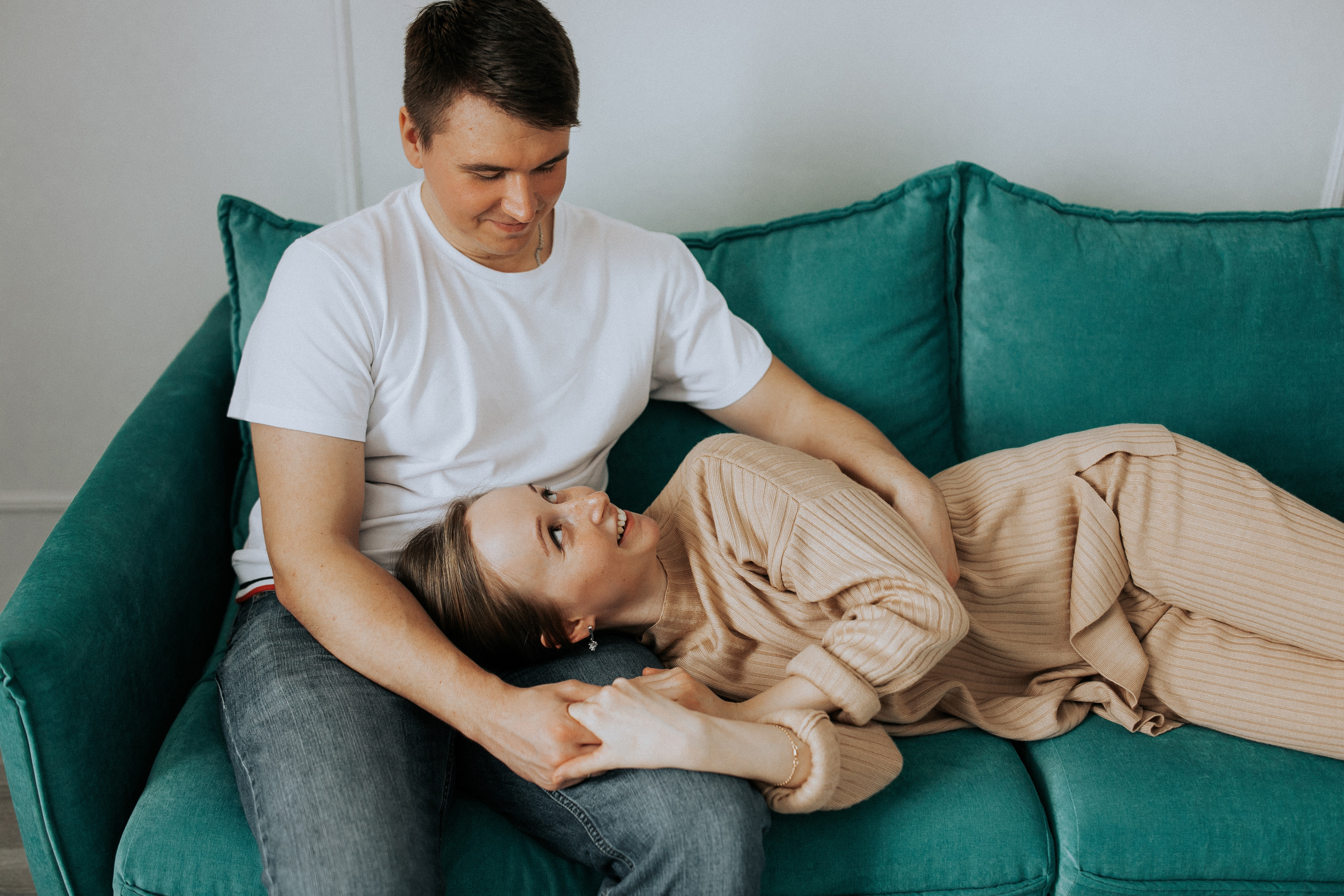 Мама, папа и Миша. Фотограф в Тюмени Пушкарева Анастасия