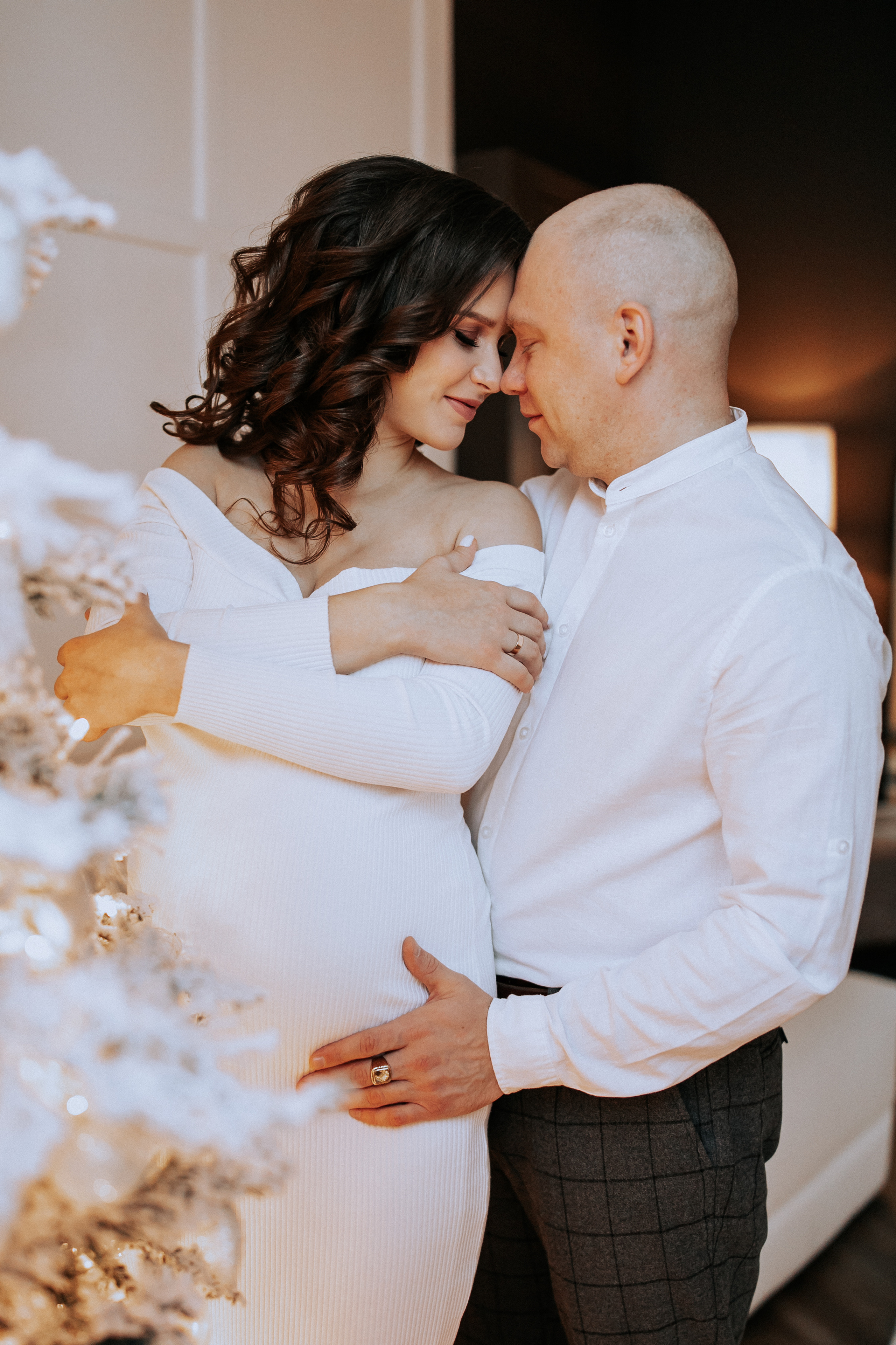 Олег и Елена в ожидании. Фотограф в Тюмени Пушкарева Анастасия