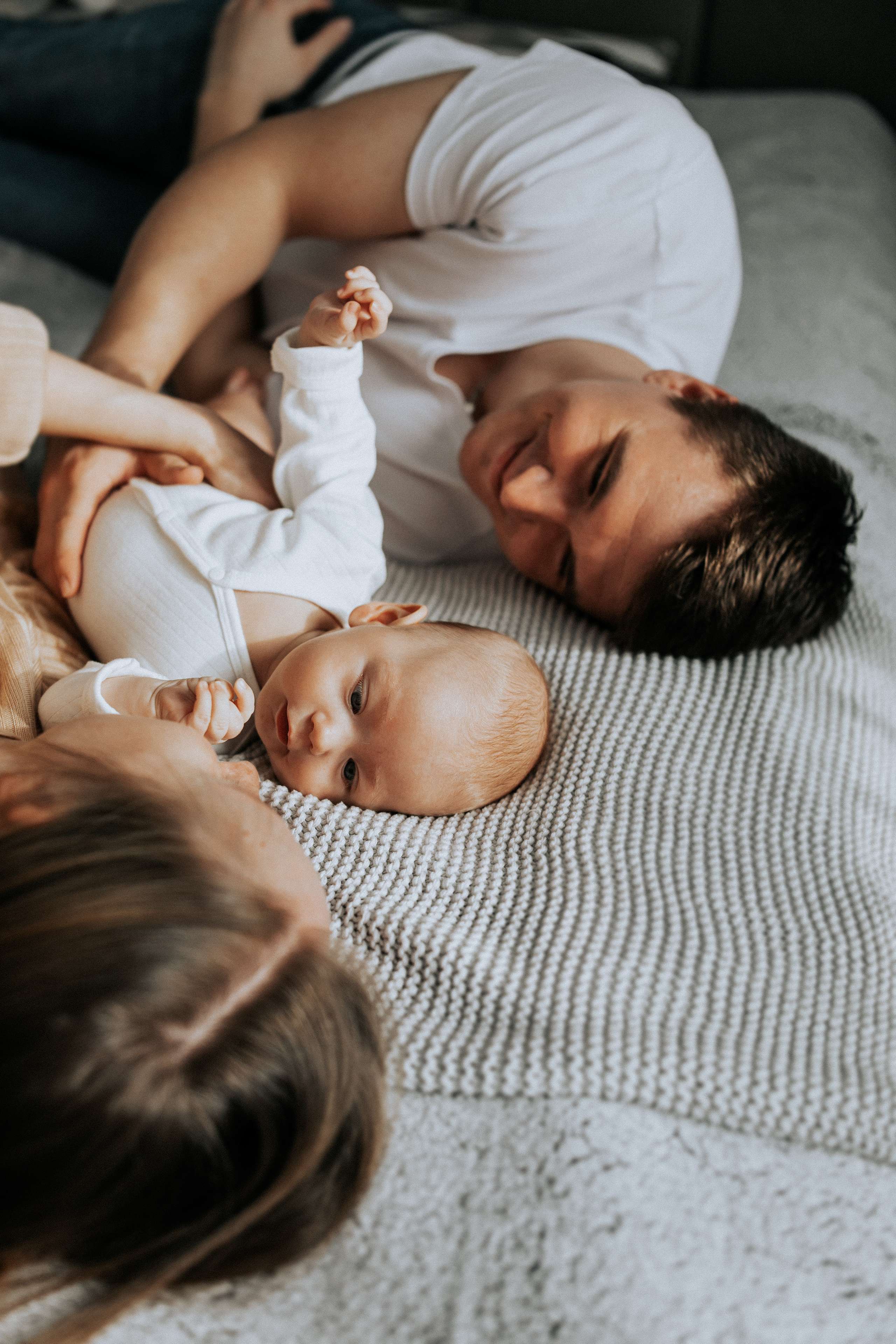 Мама, папа и Миша. Фотограф в Тюмени Пушкарева Анастасия