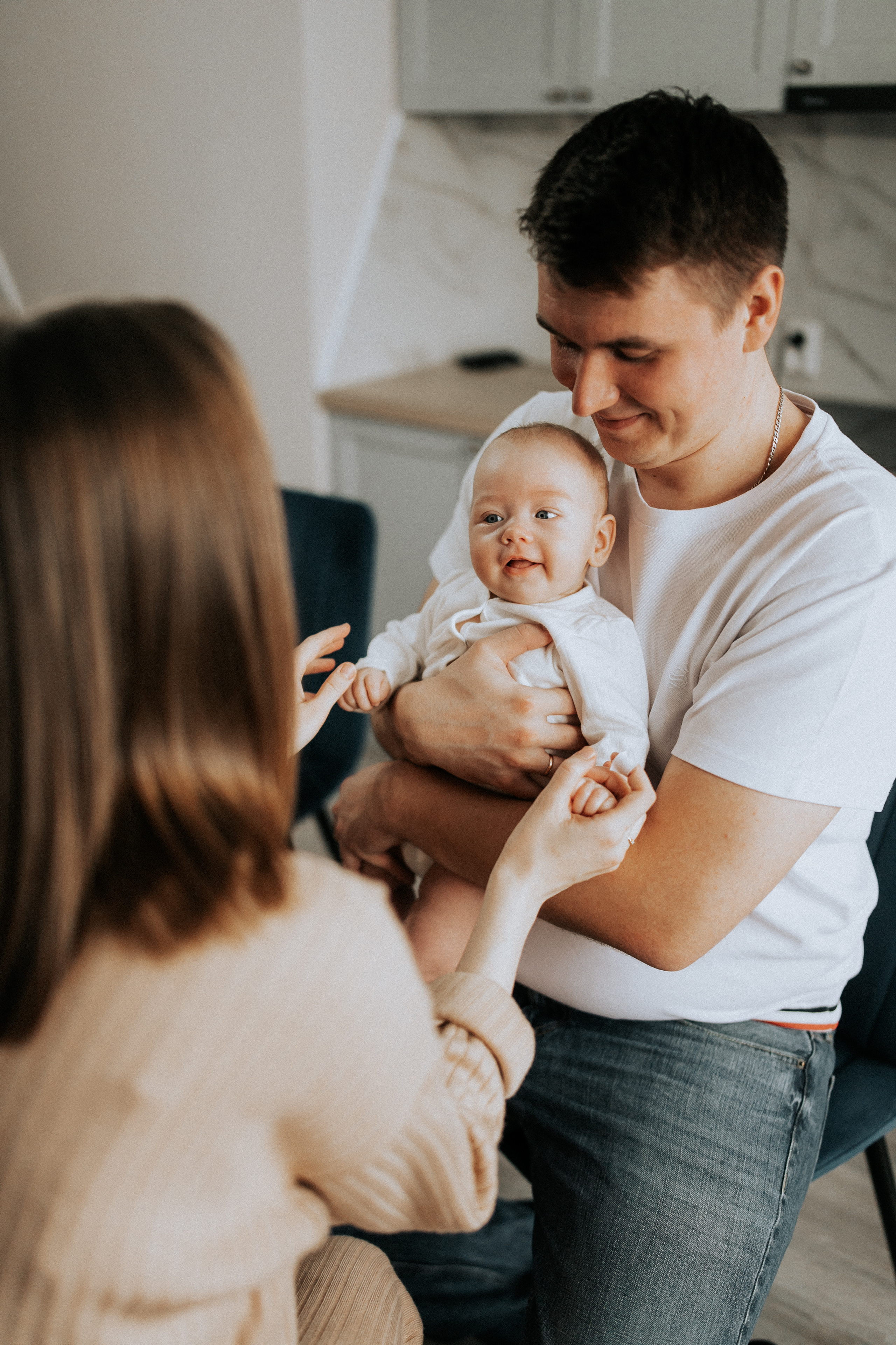 Мама, папа и Миша. Фотограф в Тюмени Пушкарева Анастасия