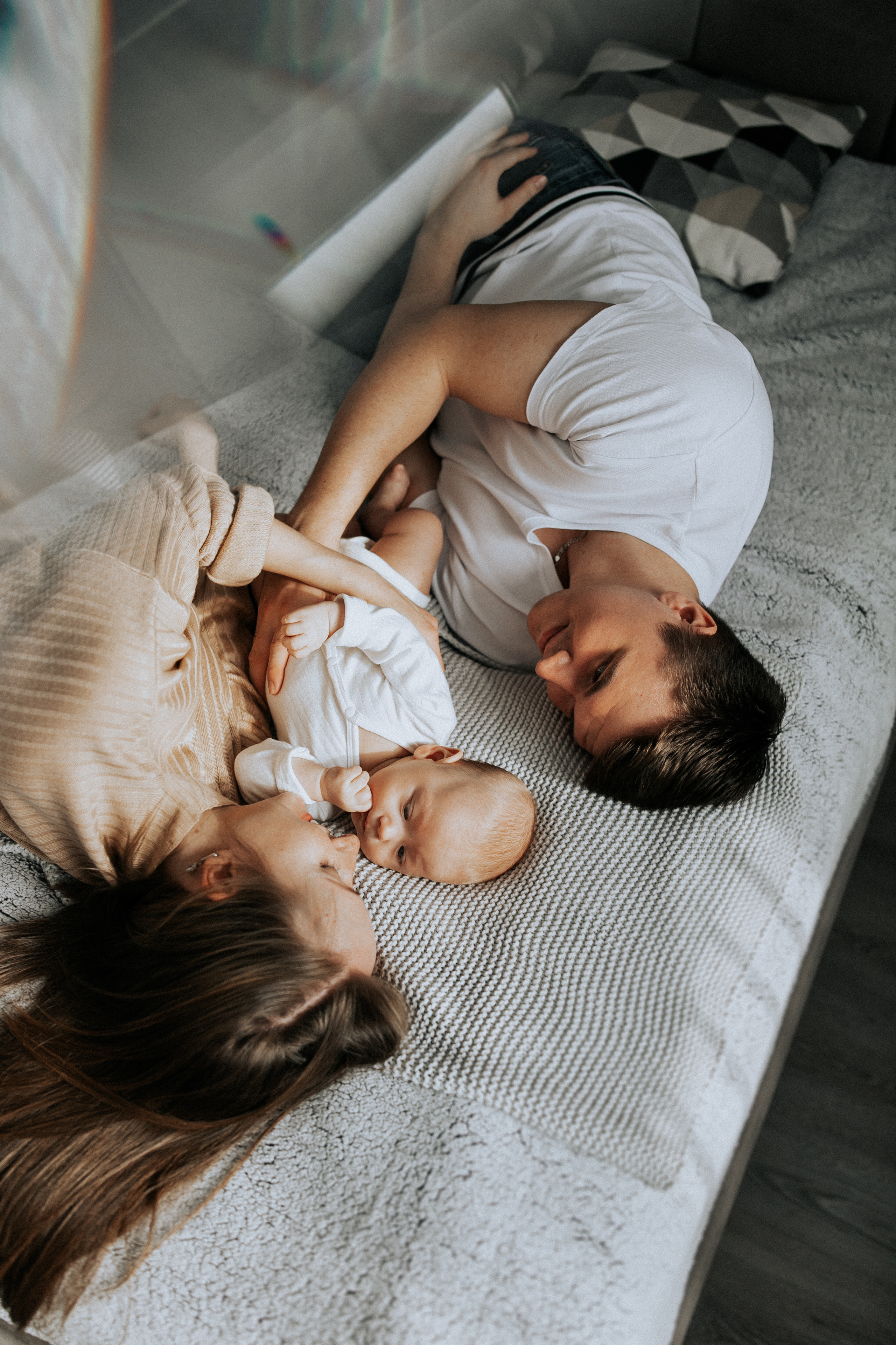 Мама, папа и Миша. Фотограф в Тюмени Пушкарева Анастасия