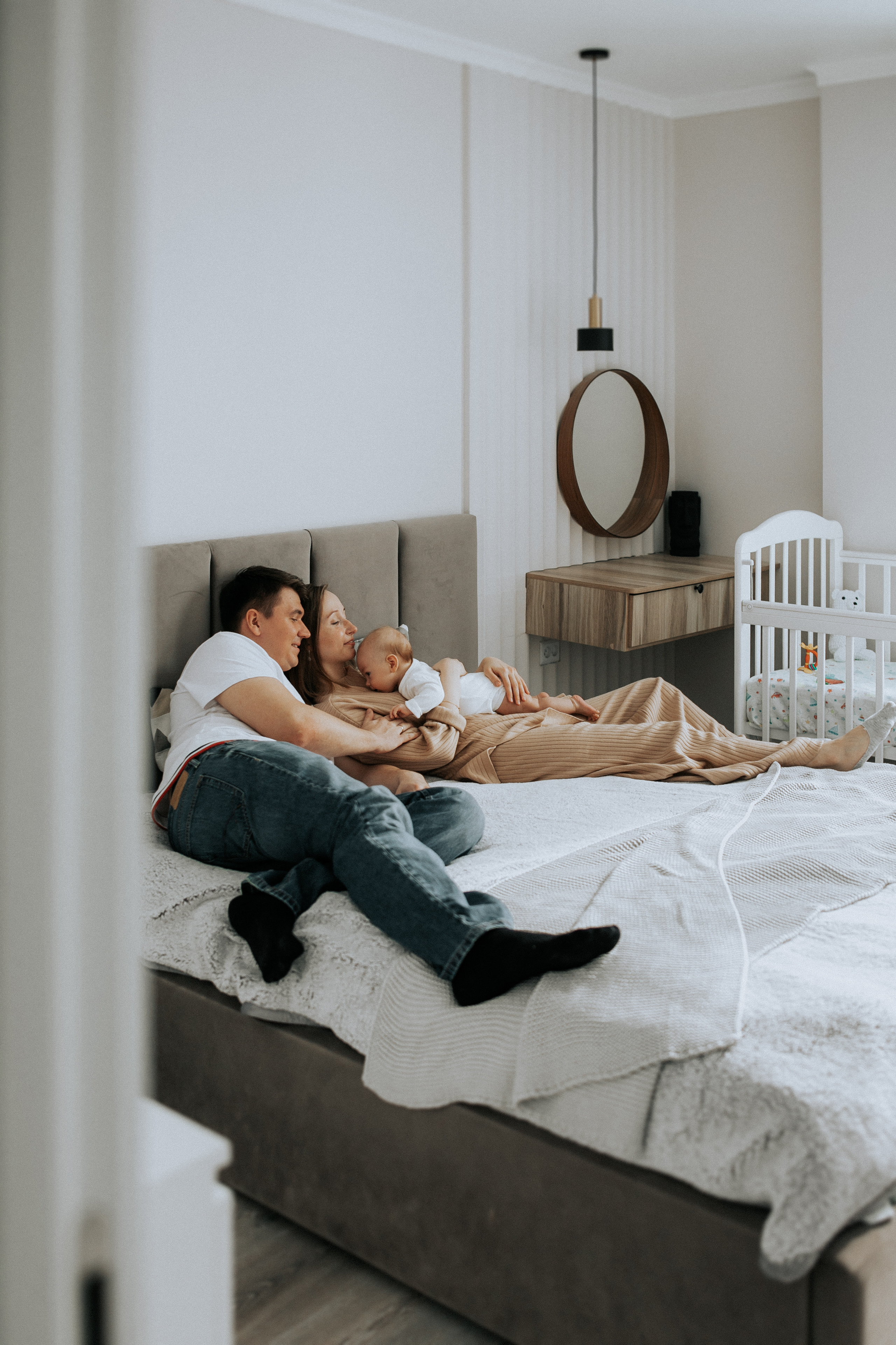 Мама, папа и Миша. Фотограф в Тюмени Пушкарева Анастасия