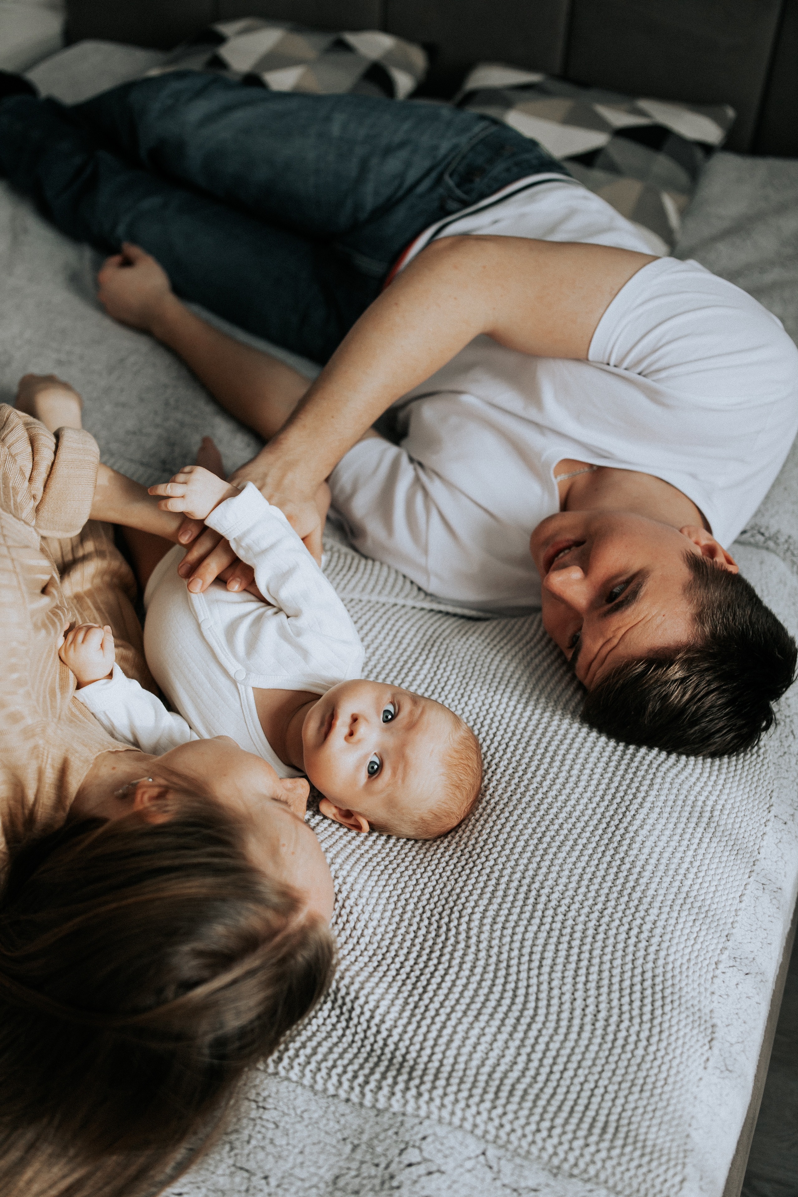 Мама, папа и Миша. Фотограф в Тюмени Пушкарева Анастасия