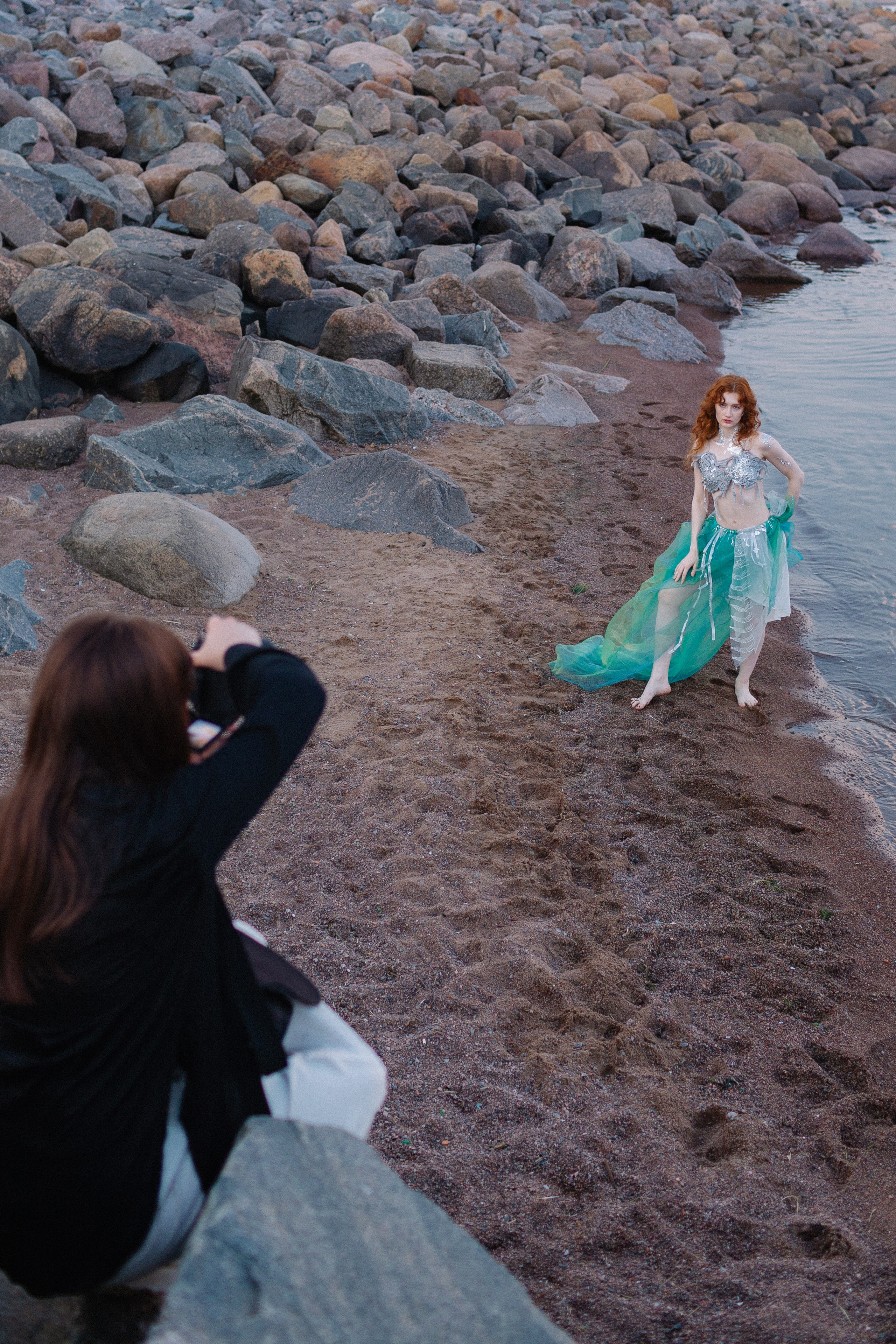 Backstage Mermaid. Фотограф Вика Йодль