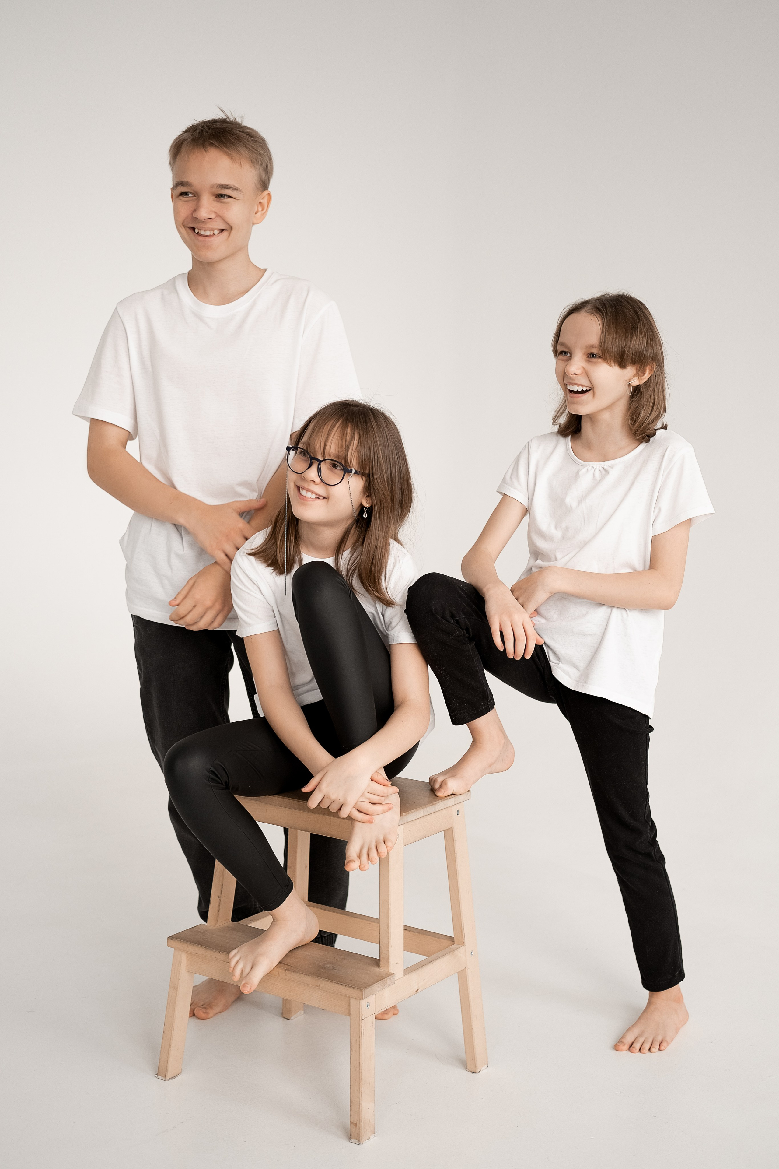 Семейная фотосессия (прогулки и студии). Семейный и женский фотограф в Санкт-Петербурге