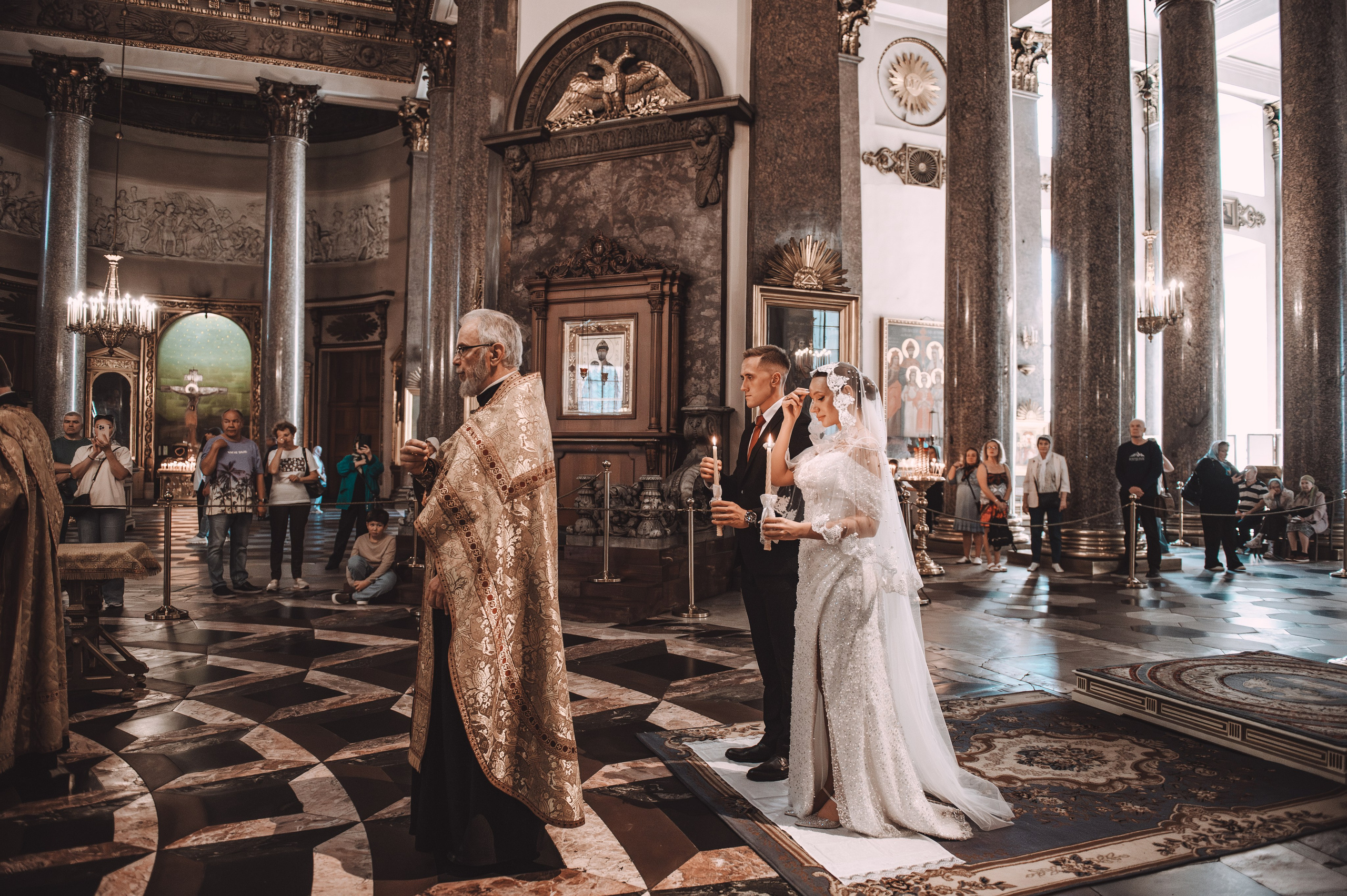 Анна и Иван. Казанский собор. Свадебный и семейный фотограф в Санкт-Петербурге — Мария Черепанова