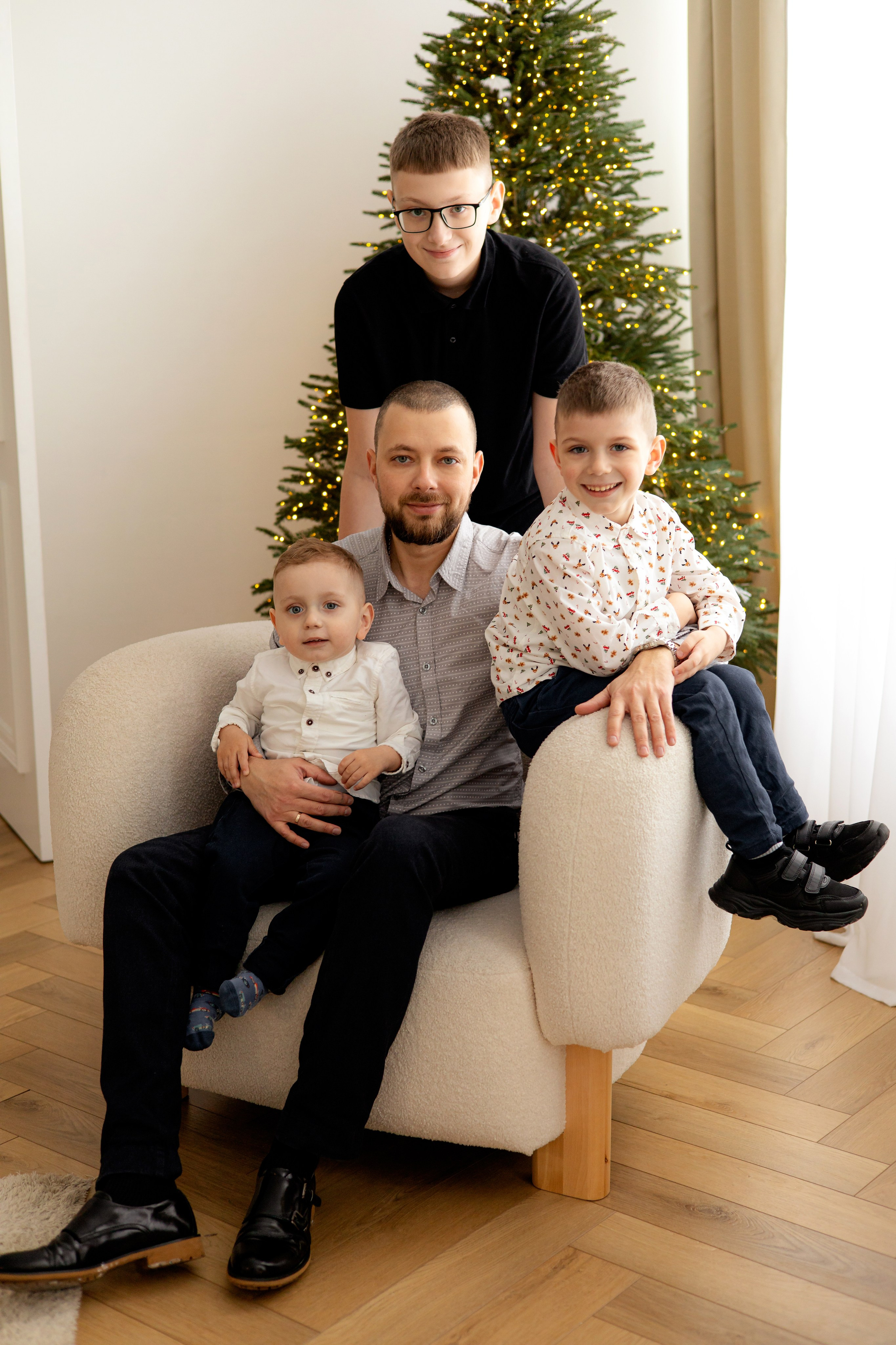 Семейная в студии. Детский и семейный фотограф Алёна Агеева