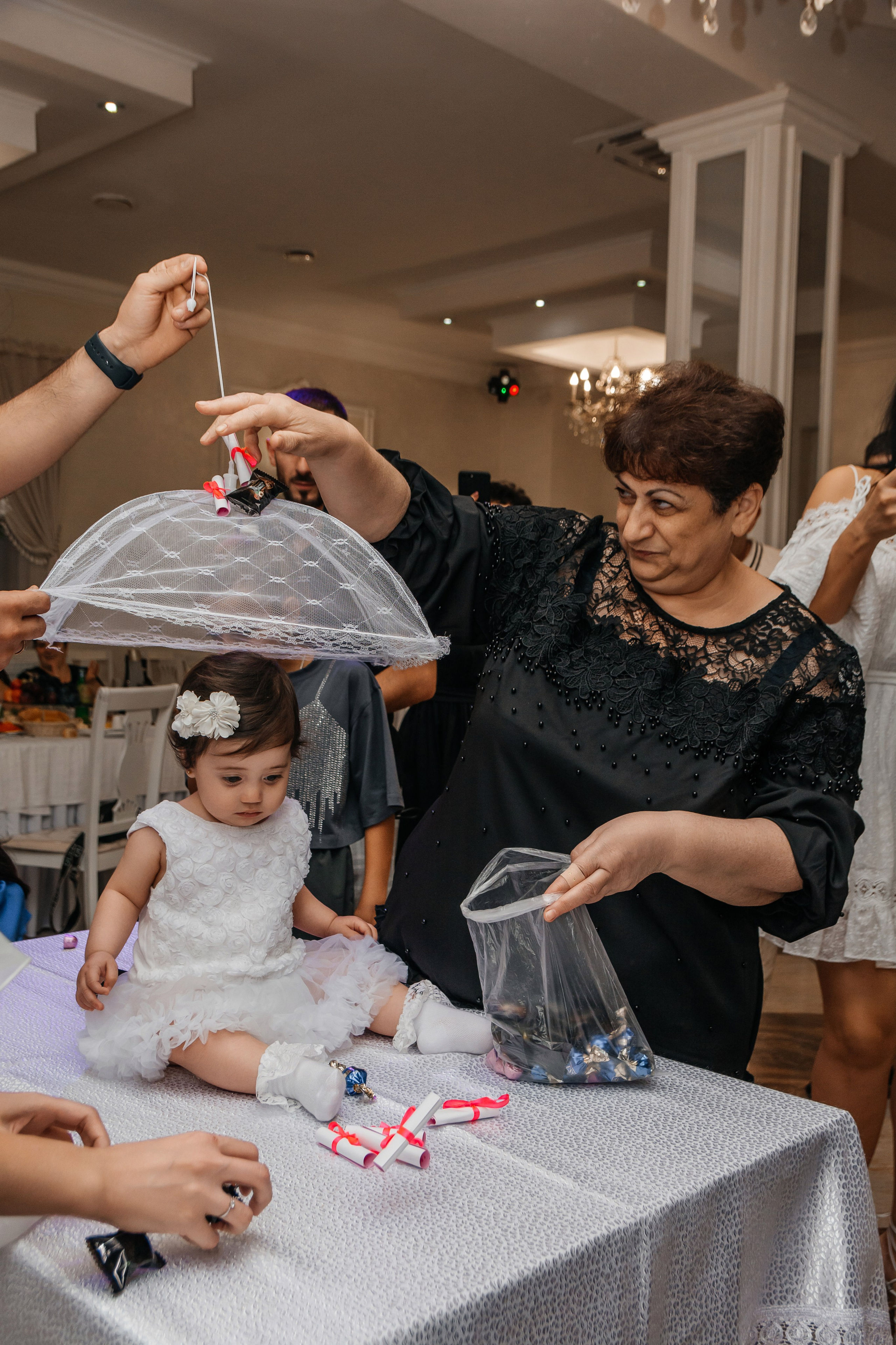 Съемка банкета на годик. Семейный и детский фотограф Кущ Наташа