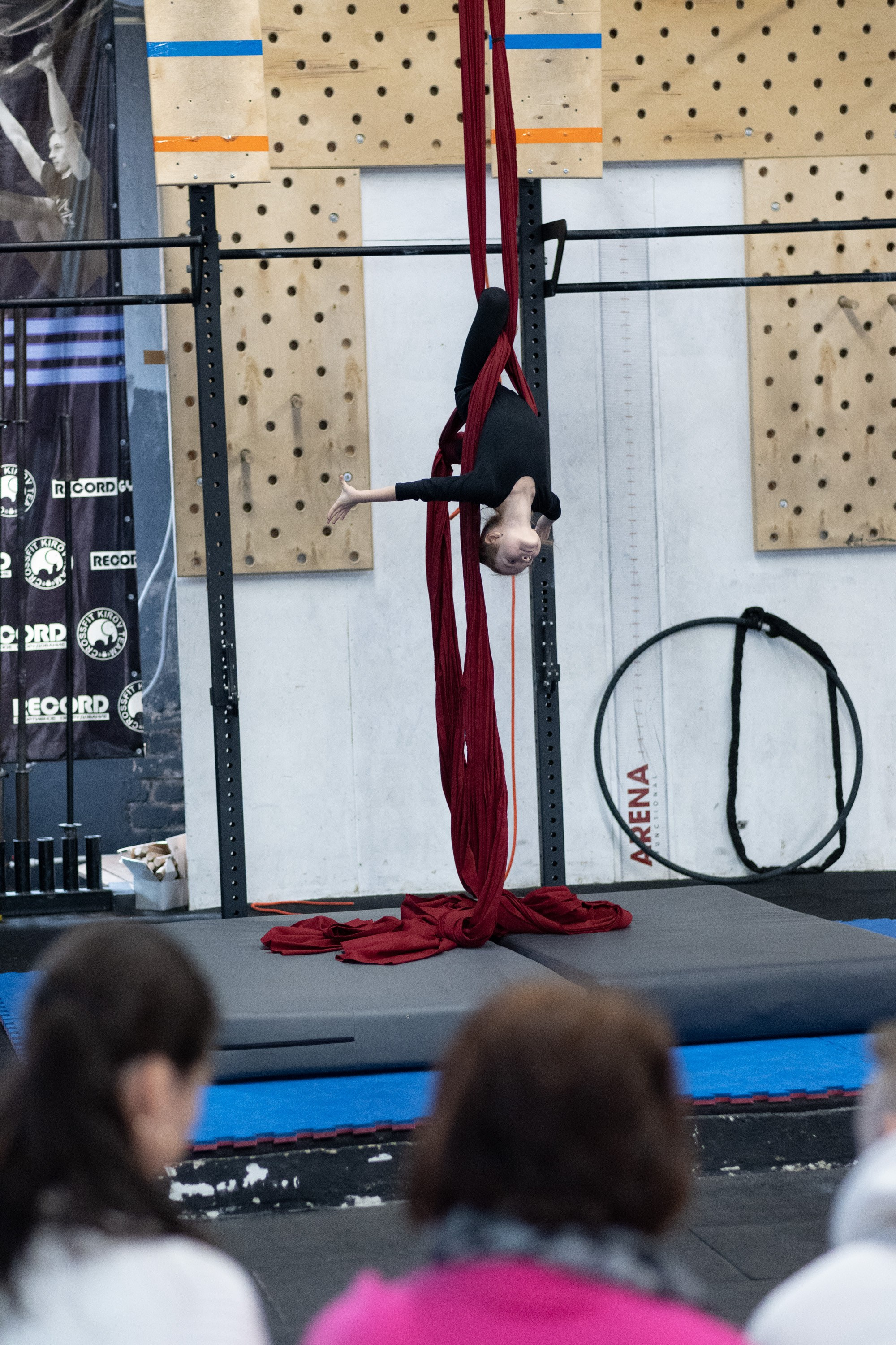 Внутриклубные соревнования по воздушной гимнастике 02.04.23