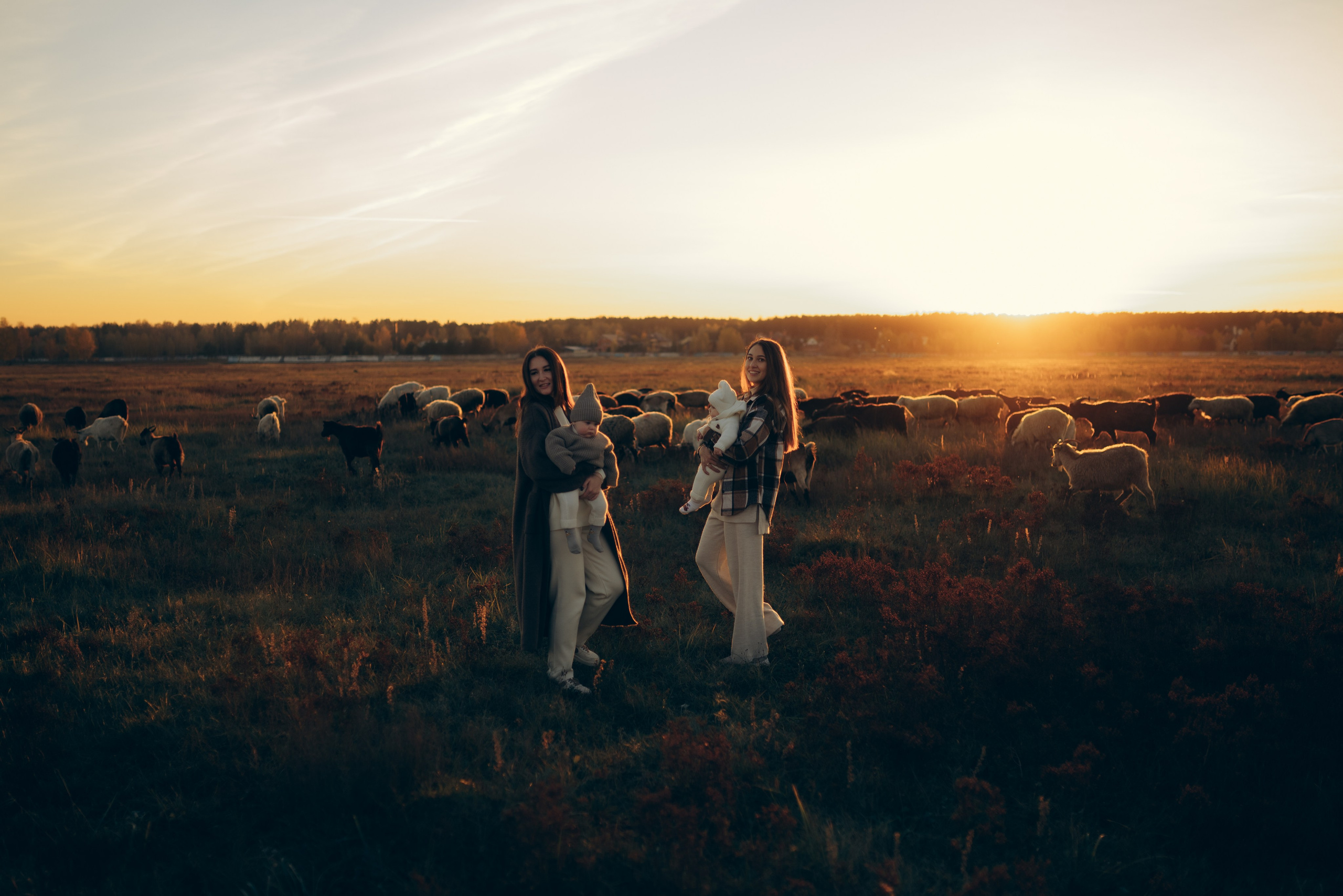 Встреча заката. Семейный и детский фотограф в Щелково Алена Дробот