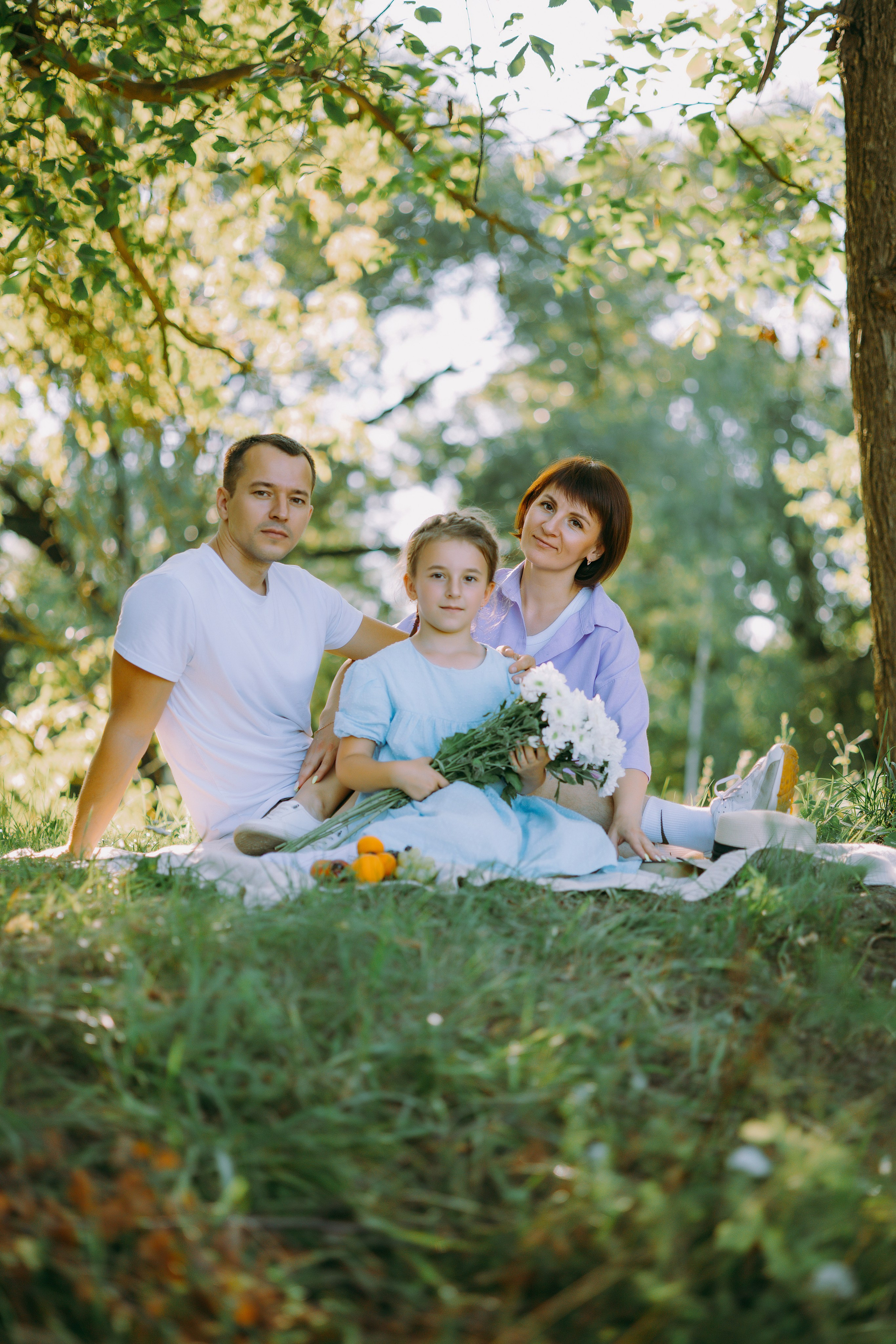 Съемка в парке для семьи. Выпускные альбомы в Серпухове