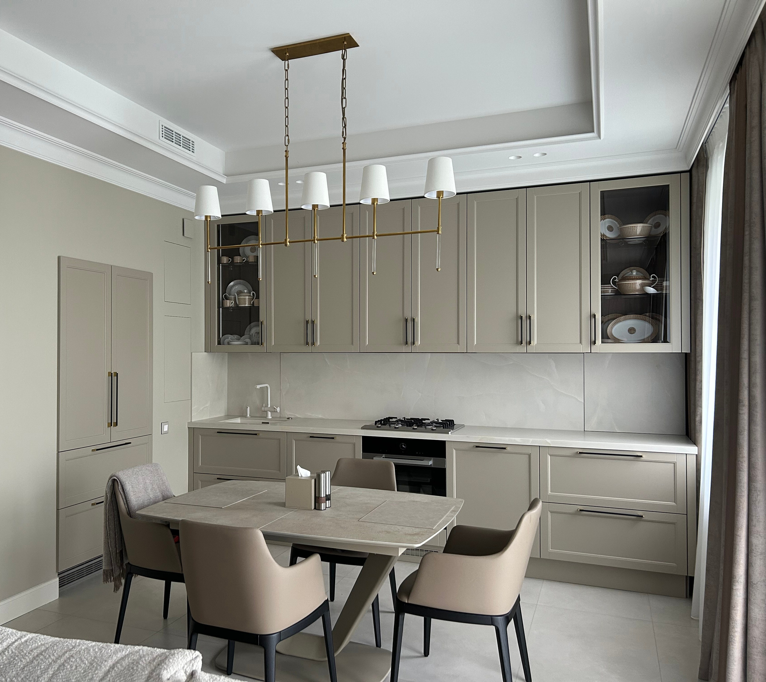 Дизайн интерьера 3 комнатной квартиры на ул. Усачева в Москве. Ольга Саакян Ι Дизайн интерьера в Москве: планировка, подбор отделочных материалов, чертежи для строителей и надзор за ремонтом квартиры