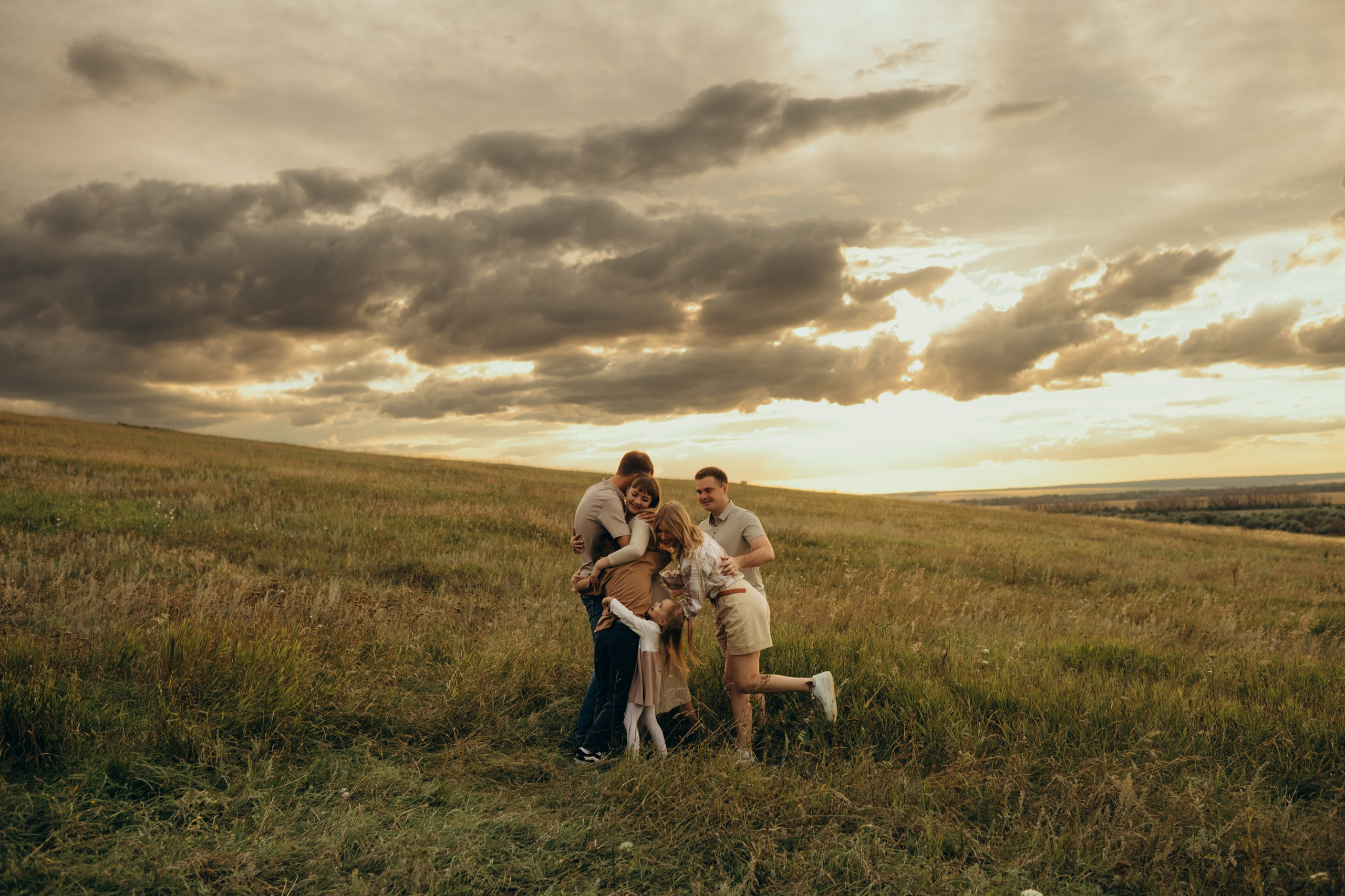 Даша Даня Ксюша Илья Саша и Ева. Свадебный и семейный фотограф в Самаре Головань Наталья