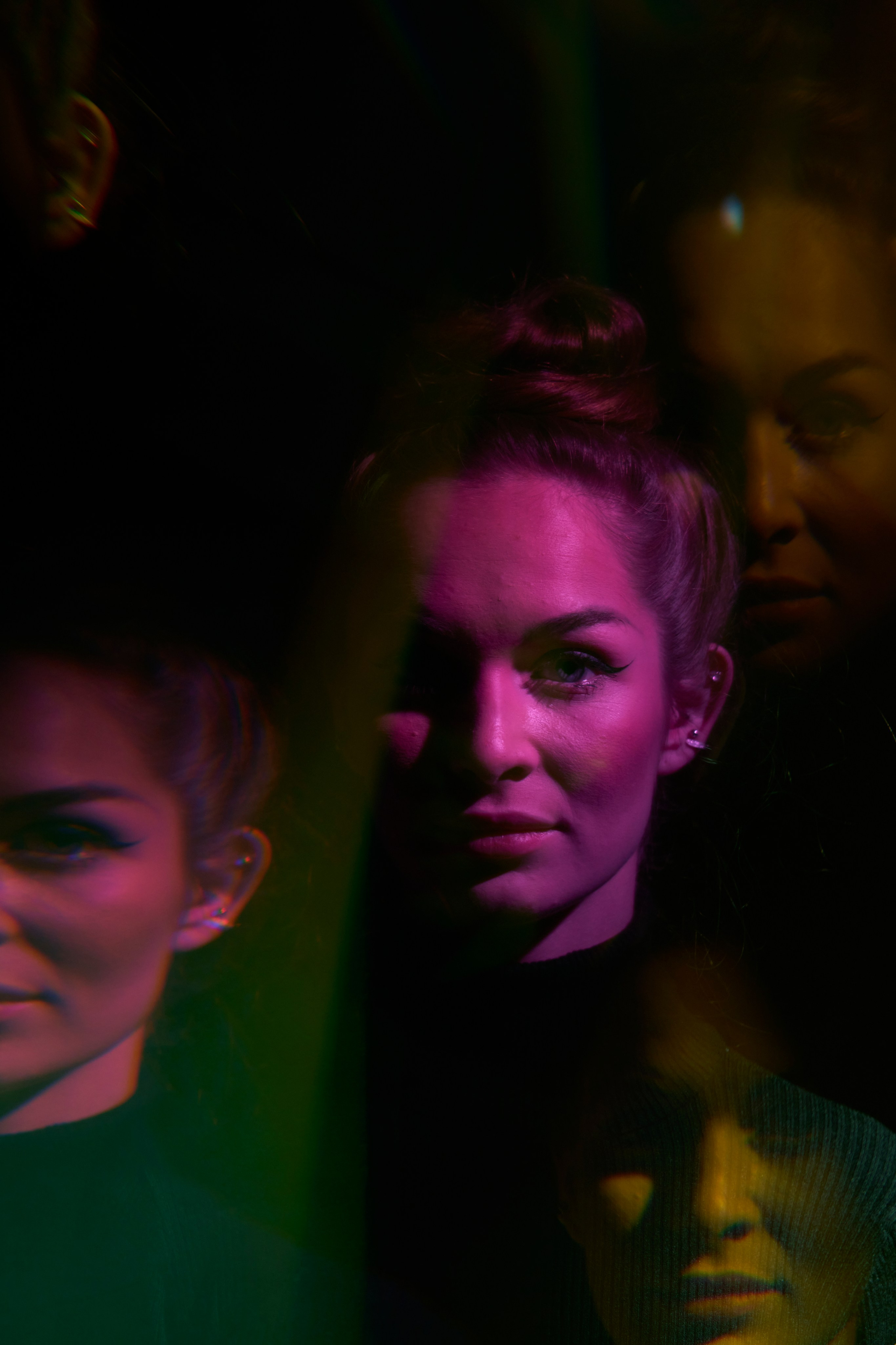 Съемка с цветным светом