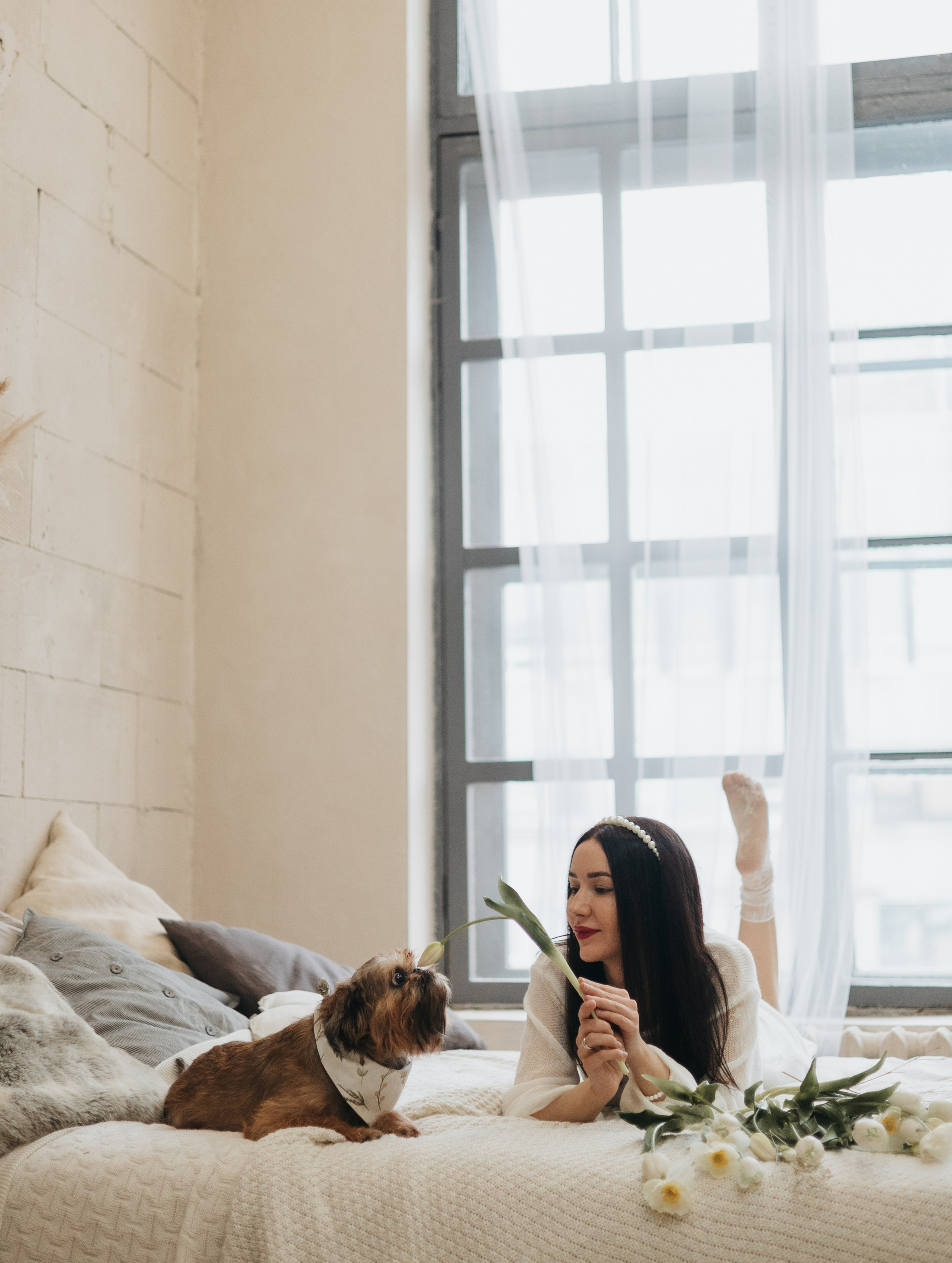 Катя и Жуль. Фотограф животных Евгения Верцинская