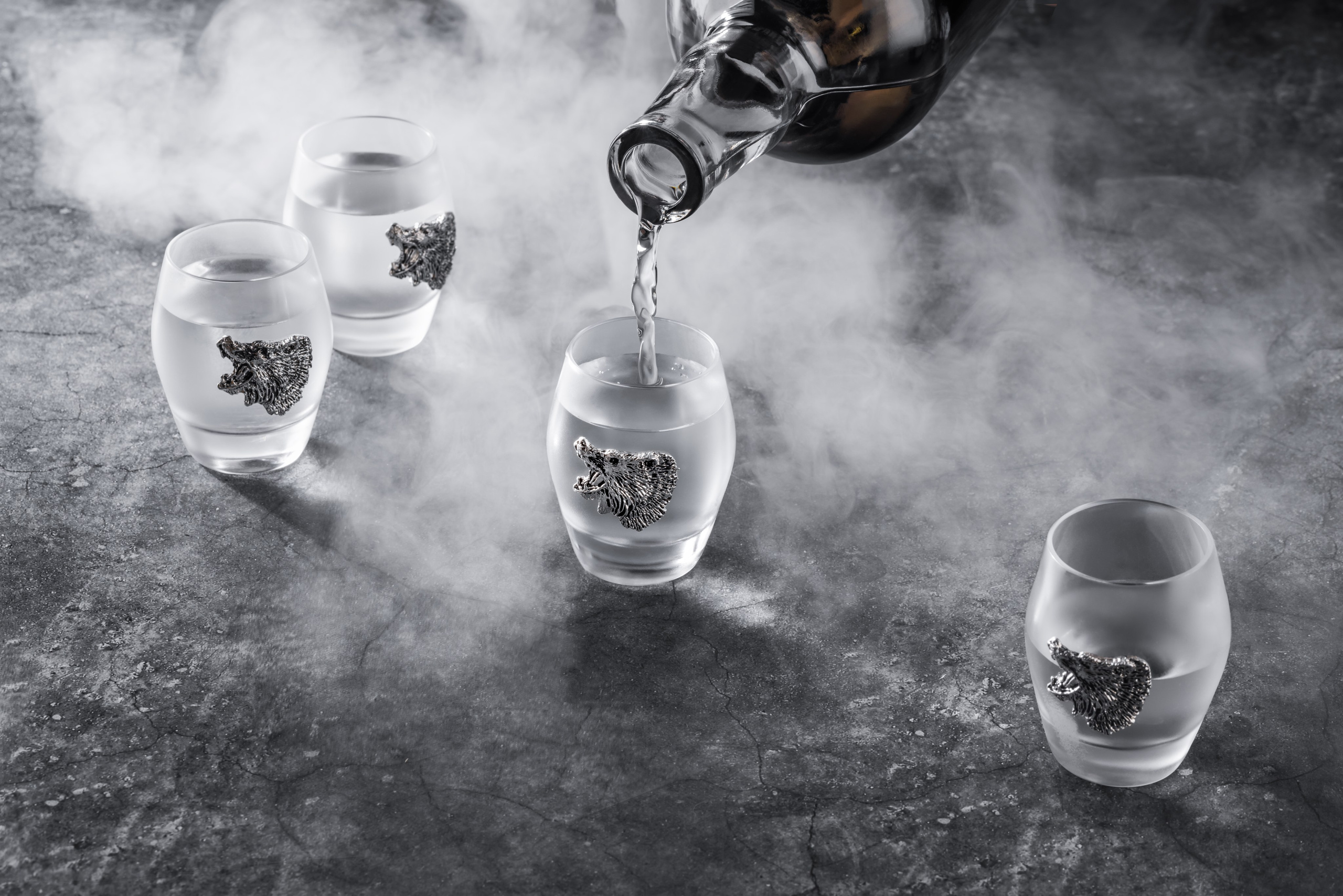 Водка Медведь. Foodie Stories (гастрономические истории) рекламная фуд-фотосъёмка, Москва