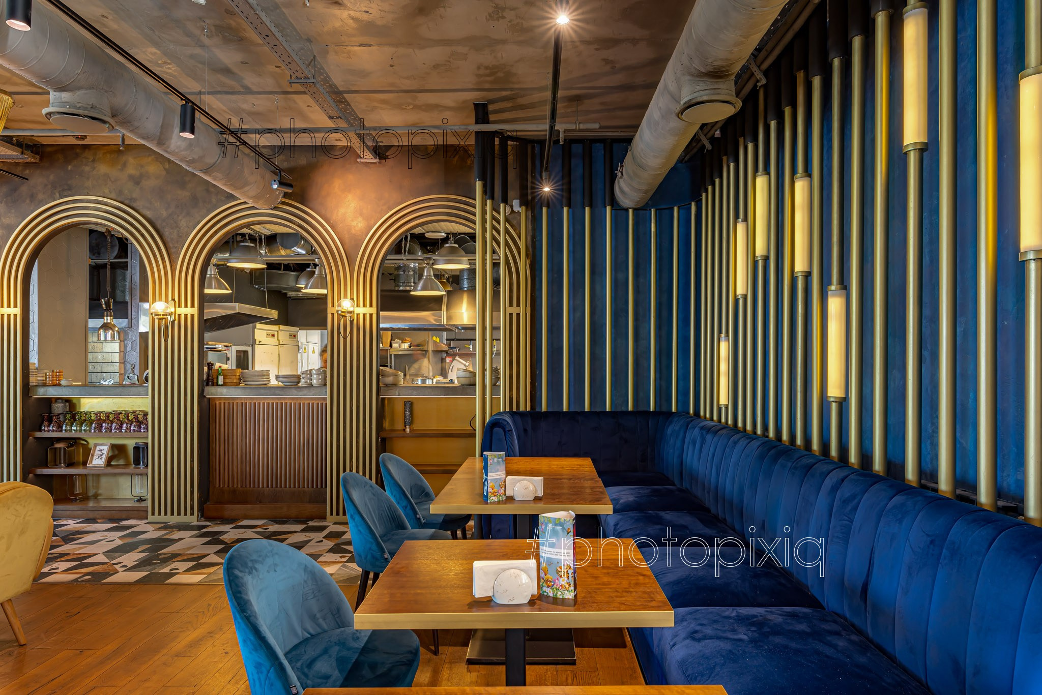 Интерьерная съёмка Чайхона № 1. Интерьерная съёмка и виртуальные туры — Интерьерный фотограф Кузнецов Сергей (photopixiq)