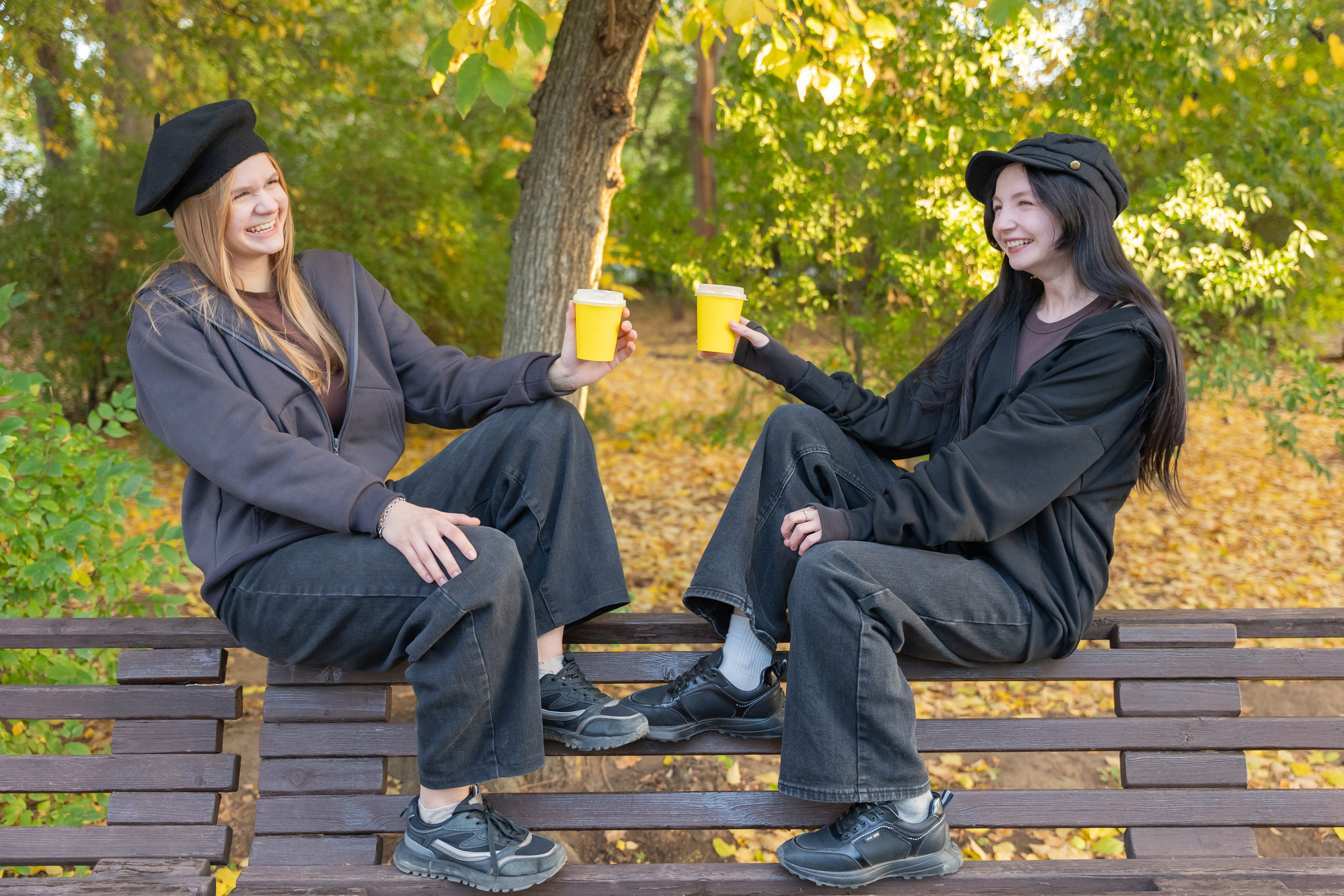 Золотая дружба в осенних красках. Фотограф |Ленинск, Волжский, Волгоград| Наталья Савилова