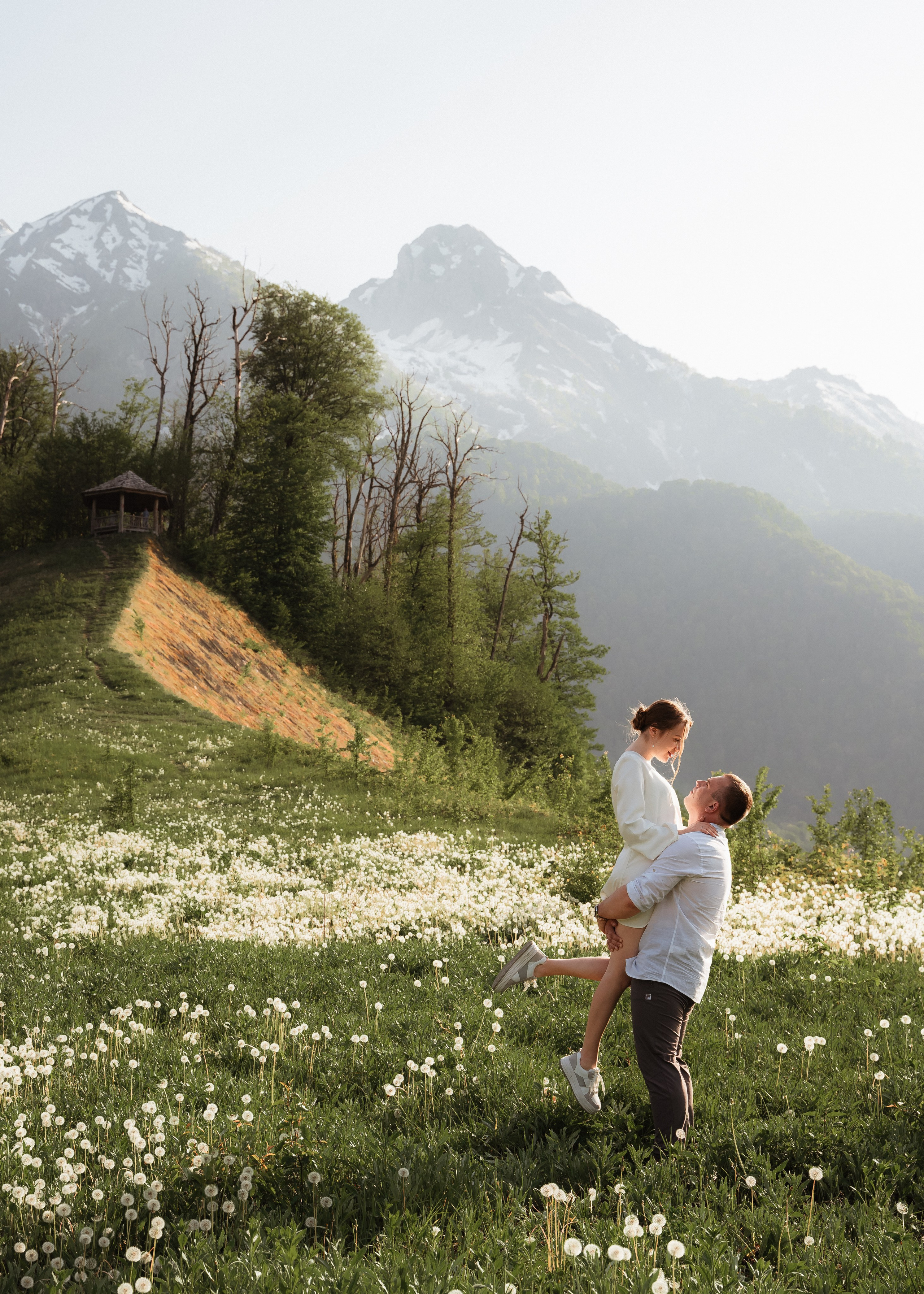 Романтическая фотосессия в Красной Поляне. Фотограф на Пхукете Максим