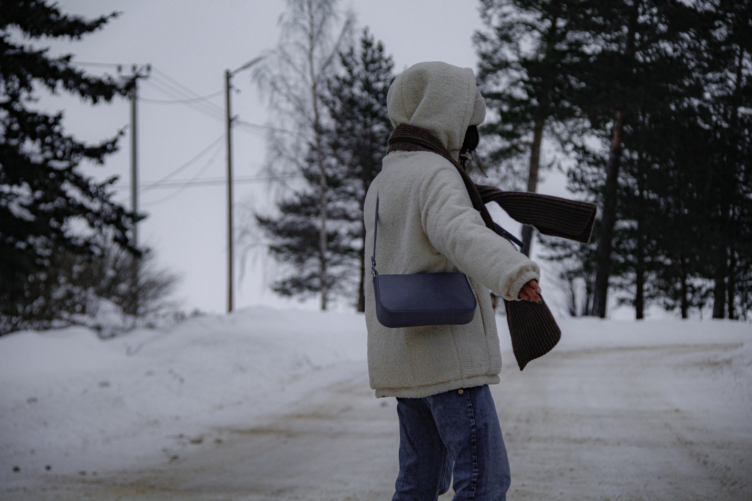 Зимние ветры дуют с озера. Натали. Janie valde |photographer & visual artist